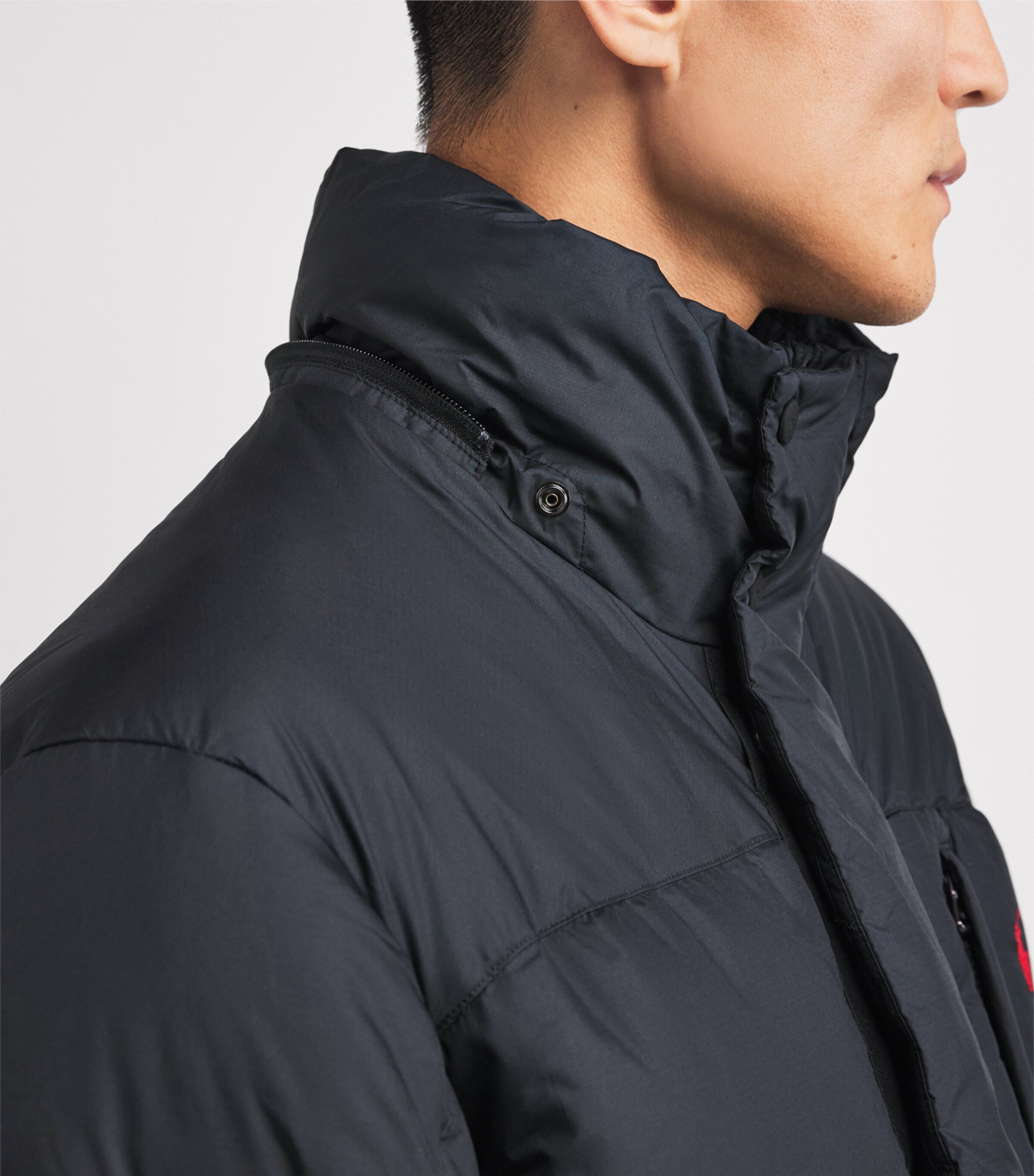 Down Water-Repellent Gorham Coat BLACK Image 6