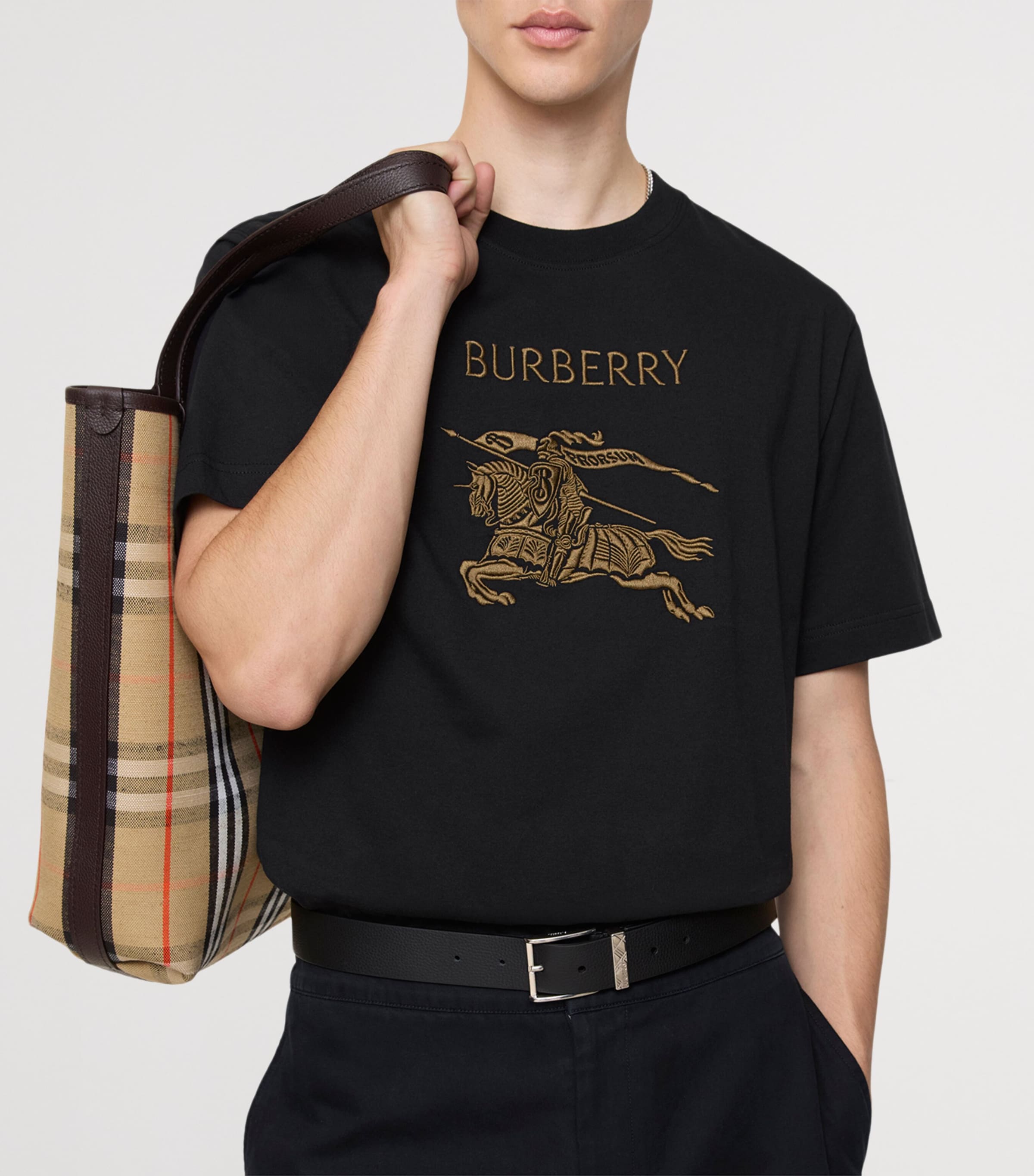 Cotton EKD Slim T-Shirt BLACK Image 3