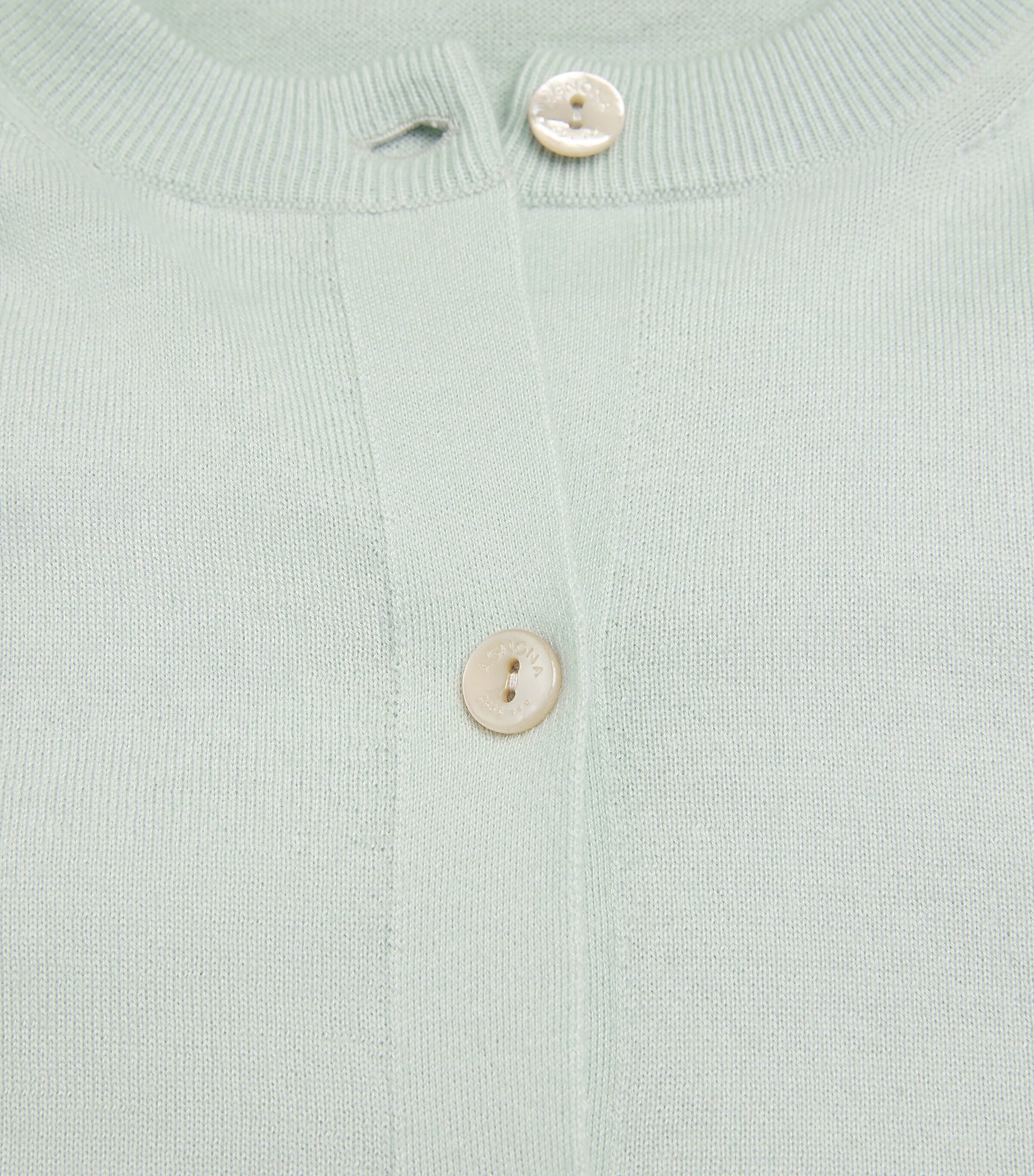 Cashmere Cardigan Z08 LIGHT GREEN Image 5