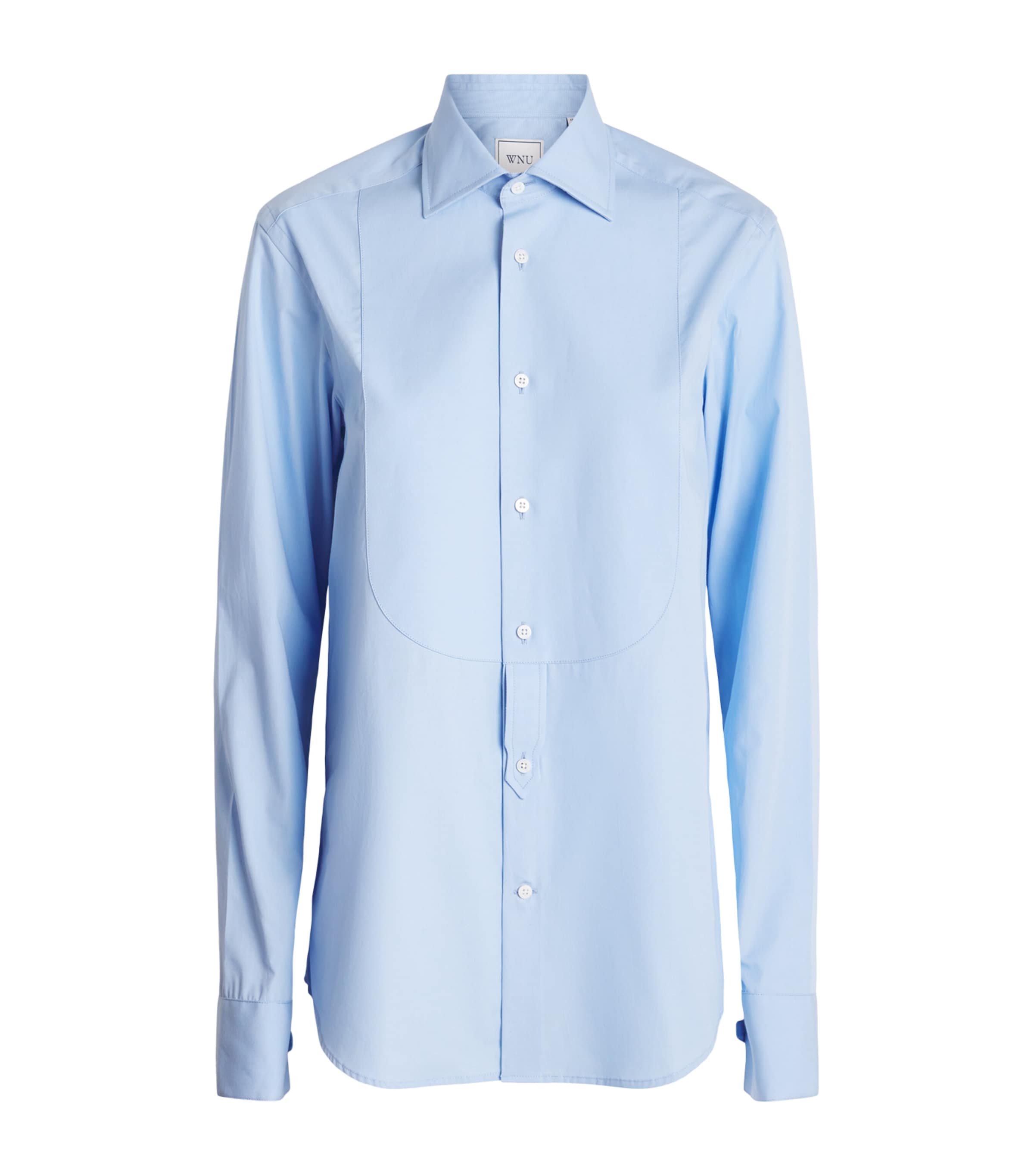 Organic Cotton Dress Shirt SKY BLUE Image 1