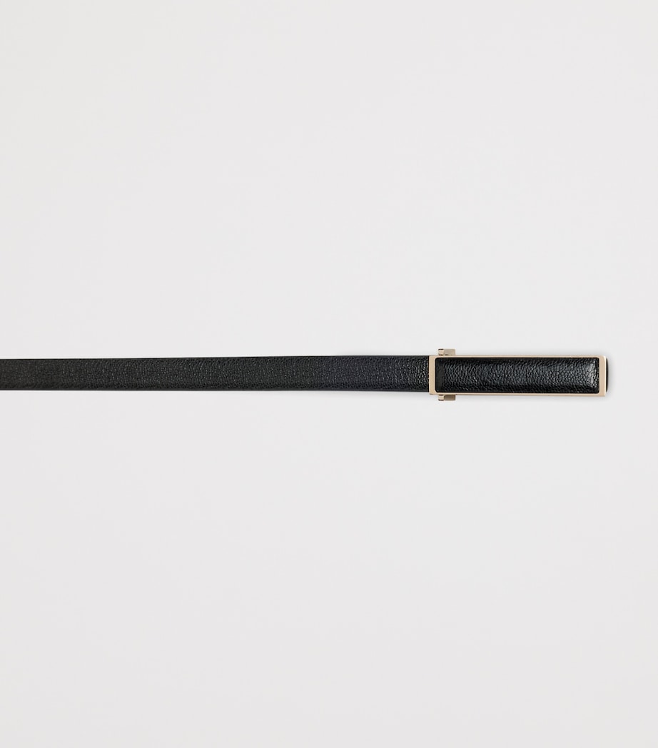 TOM FORD Leather Slim Belt Naa Image 3