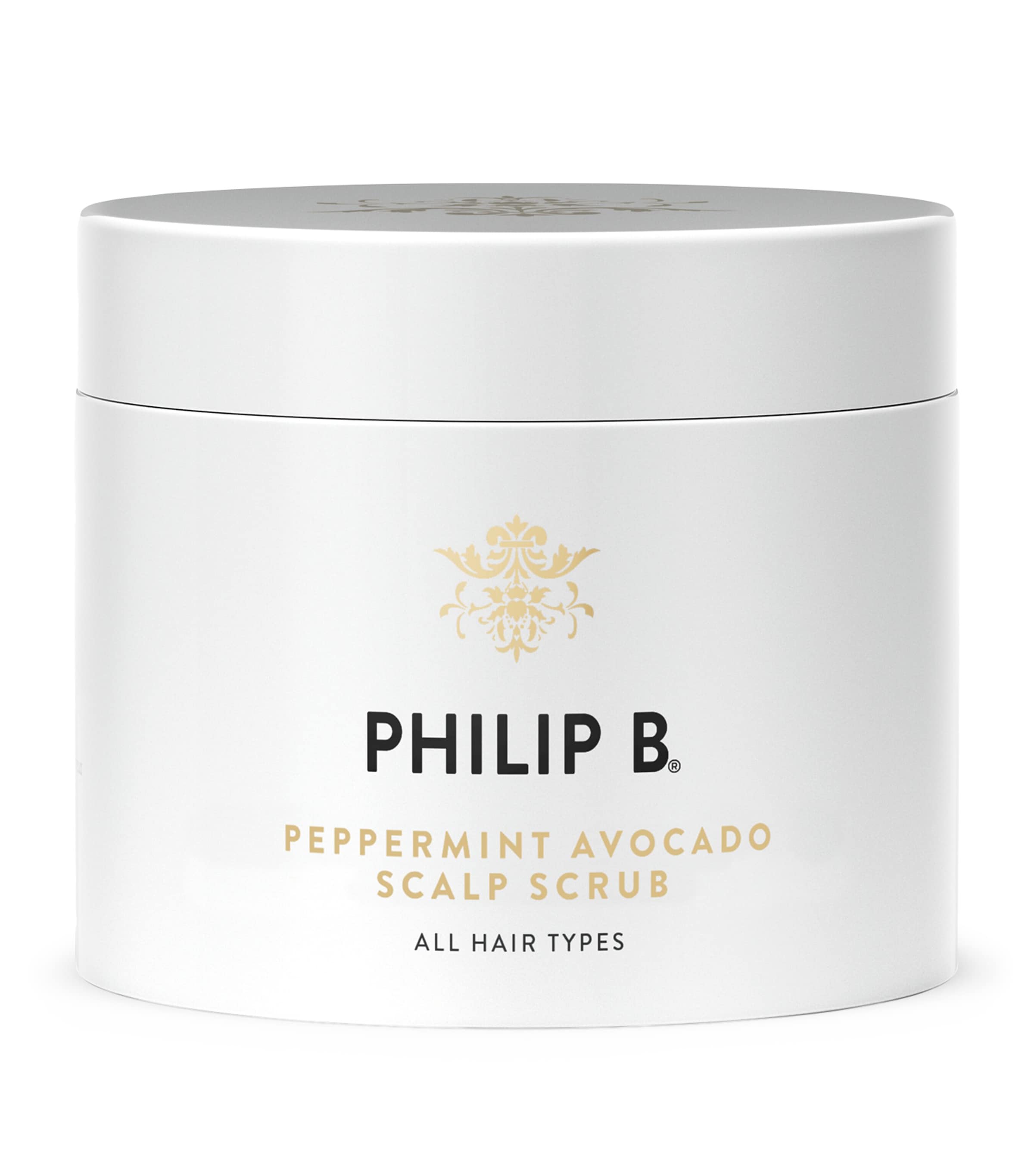 Philip B Peppermint Avocado Scalp Scrub (236ml) | Haircare | Scalp Treatments