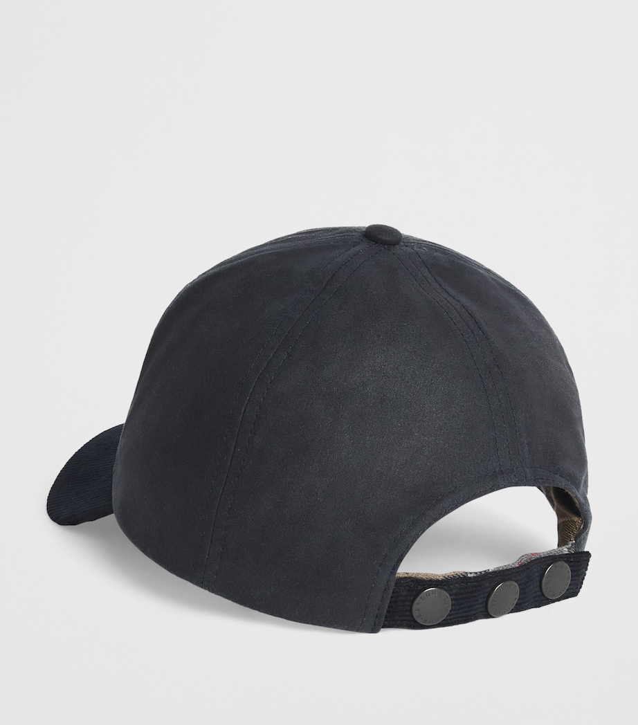 Cotton Corduroy Cap NAVY Image 3