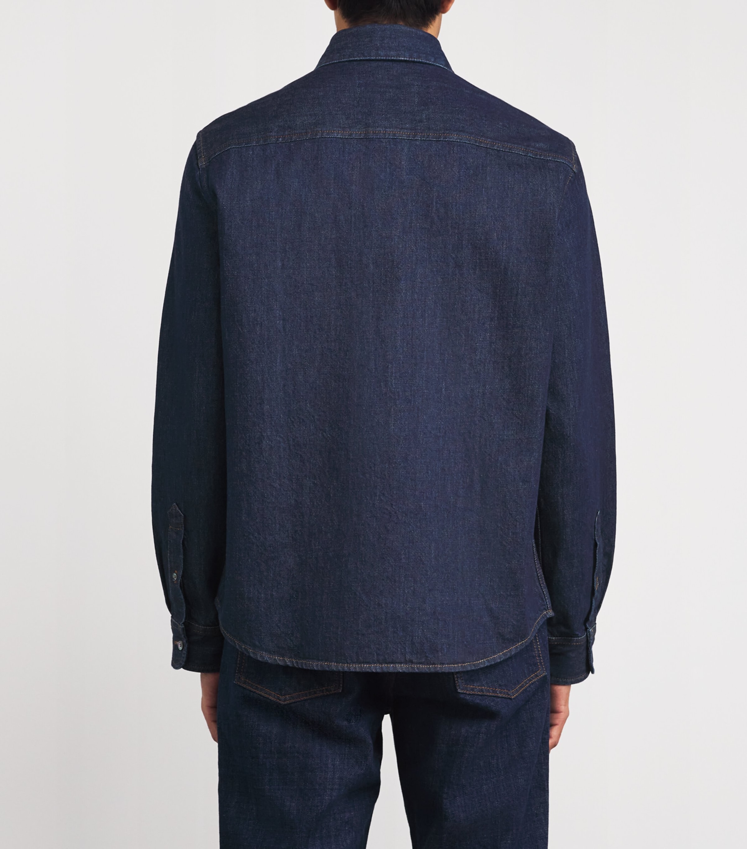 Ami de Coeur Denim Shirt 402 INDIGO Image 4