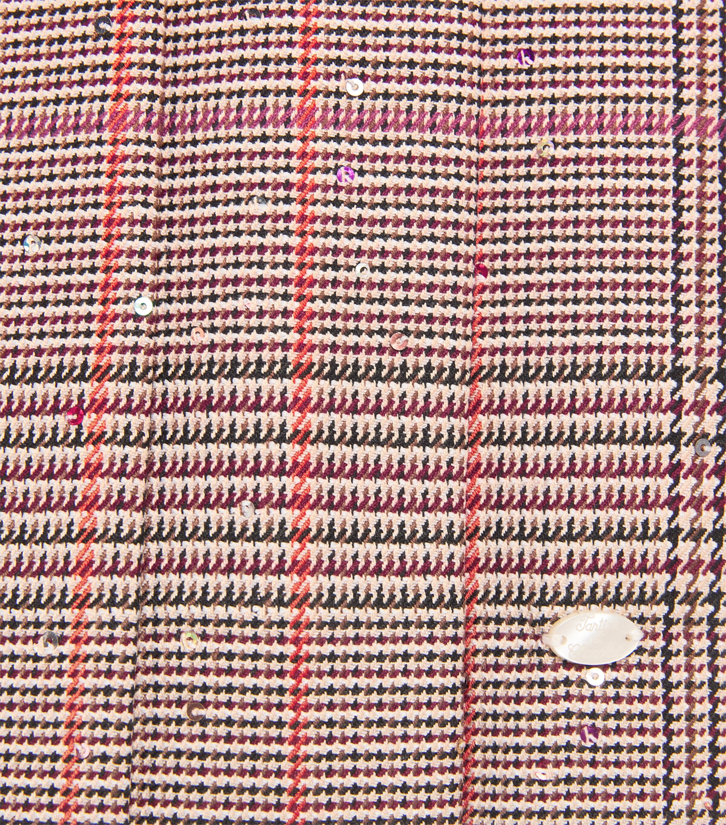 Check Pleated Skirt (2-12 Years) 17 BEIGE Image 3