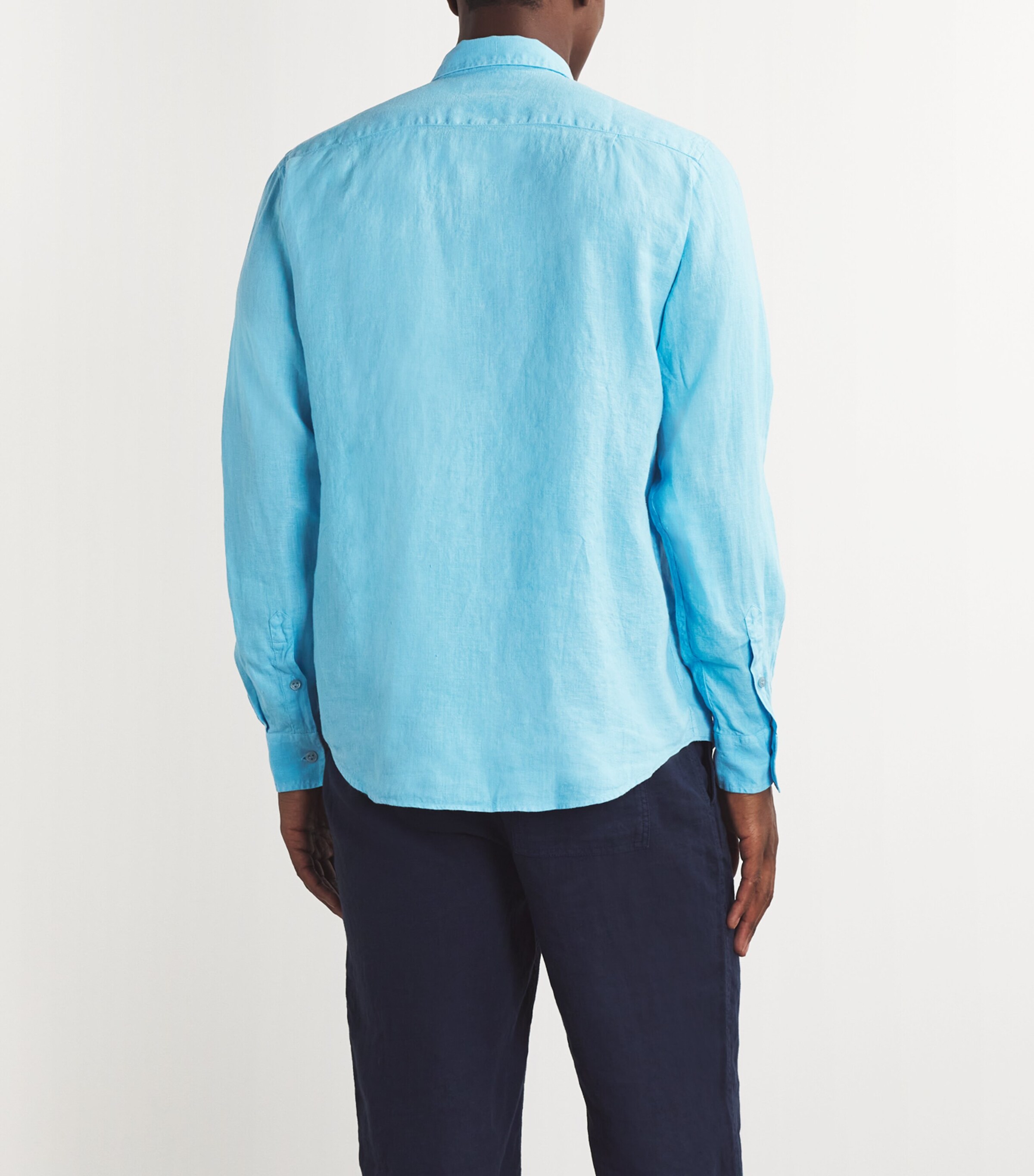 Linen Caroubis Shirt SANTORIN-600 Image 4