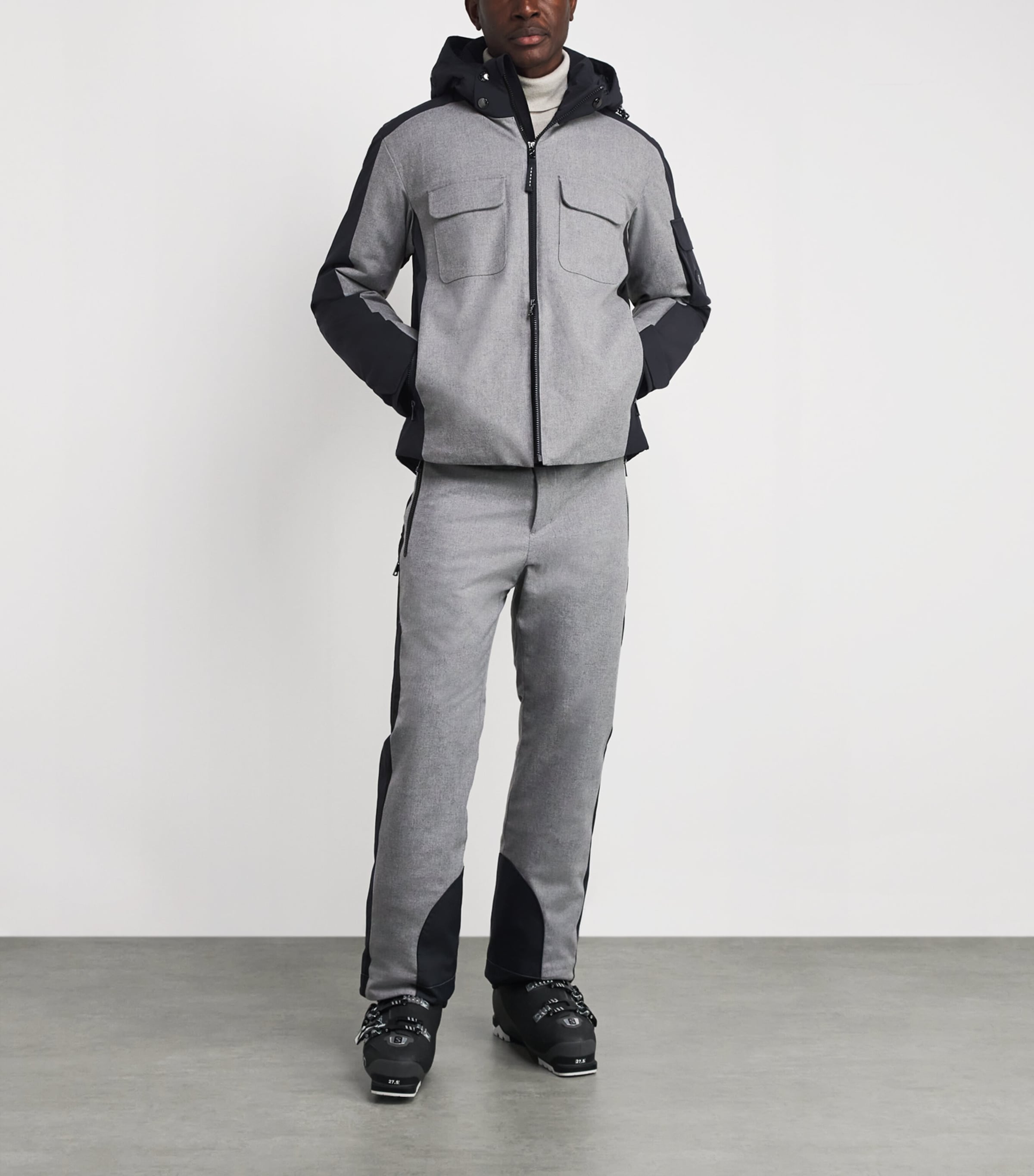 Down Cobeyn Ski Jacket 026-BLACK Image 2