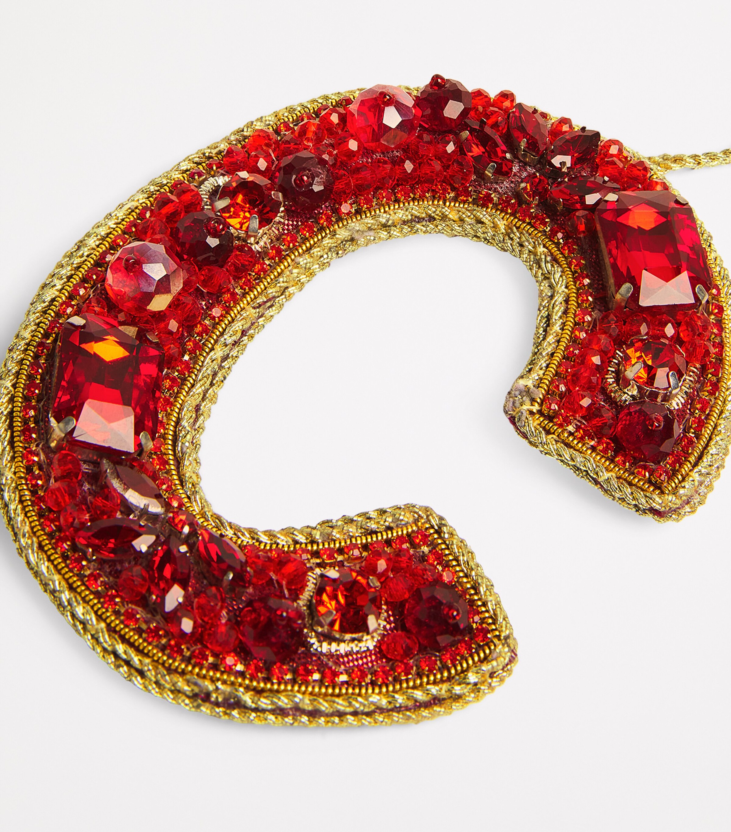 Embellished C Tree Decoration RED Image 2