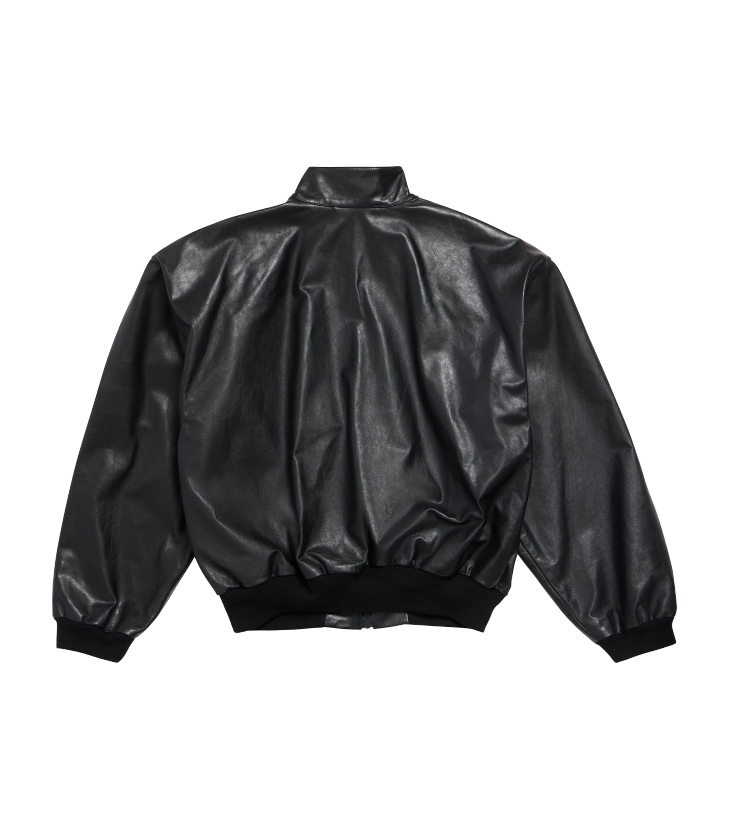 Leather Harrington Jacket 1000 Image 2