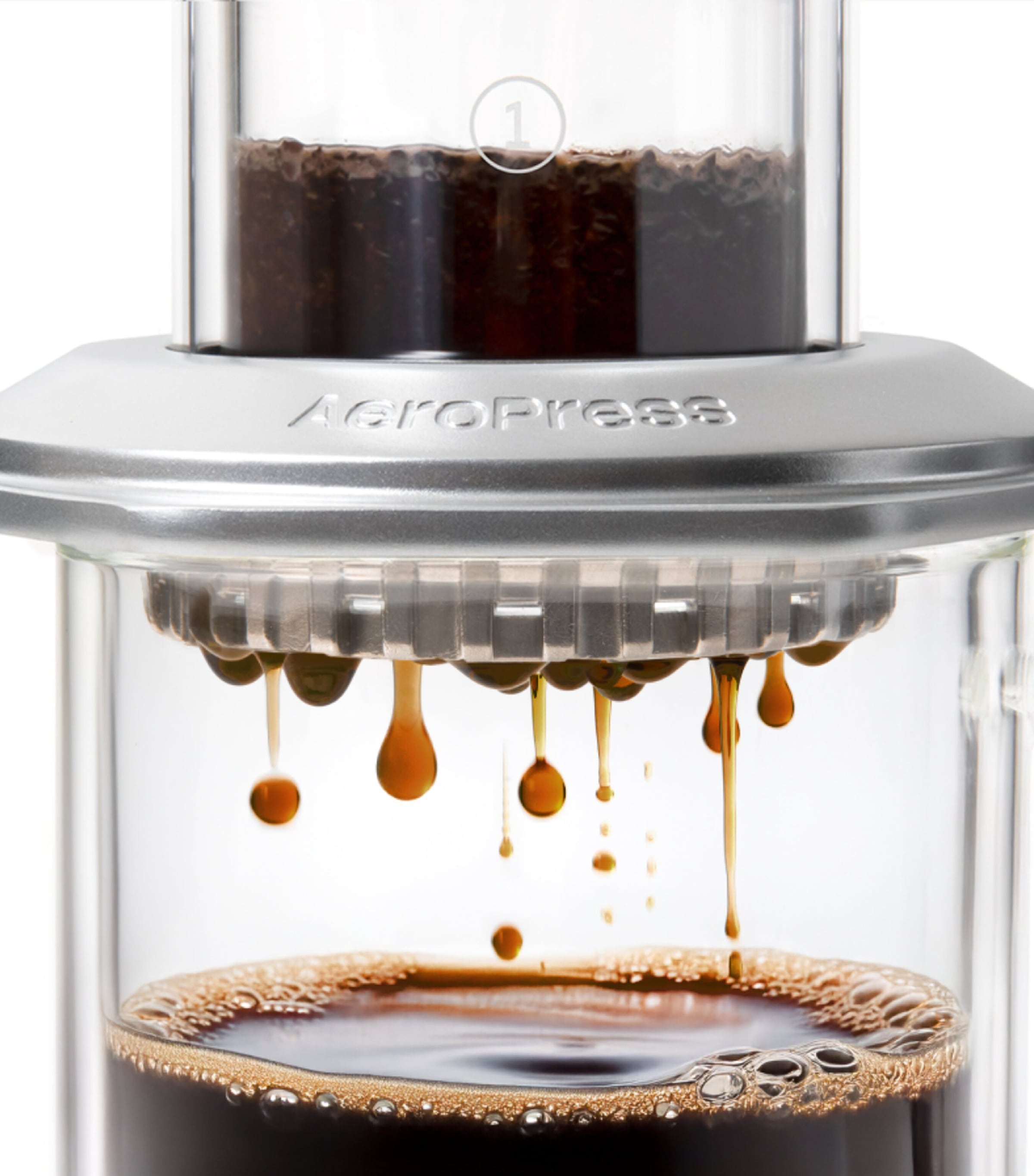 Aeropress Premium Coffee Maker Silver Image 5