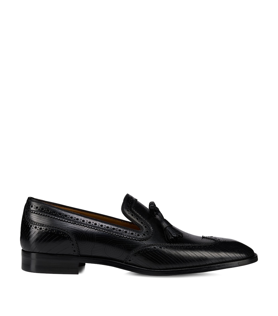 Grave Calf Leather Loafers BK01 Image 1