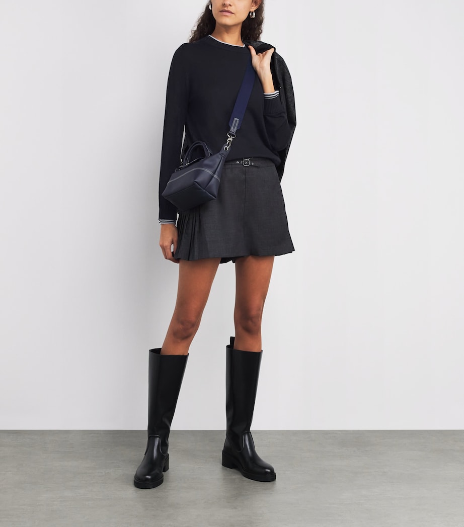 Wool Layered Sweater MIDNIGHTBLUE Image 2