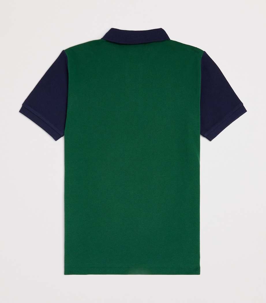 Cotton Polo Pony Polo Shirt (6-14 Years) MULTI Image 2