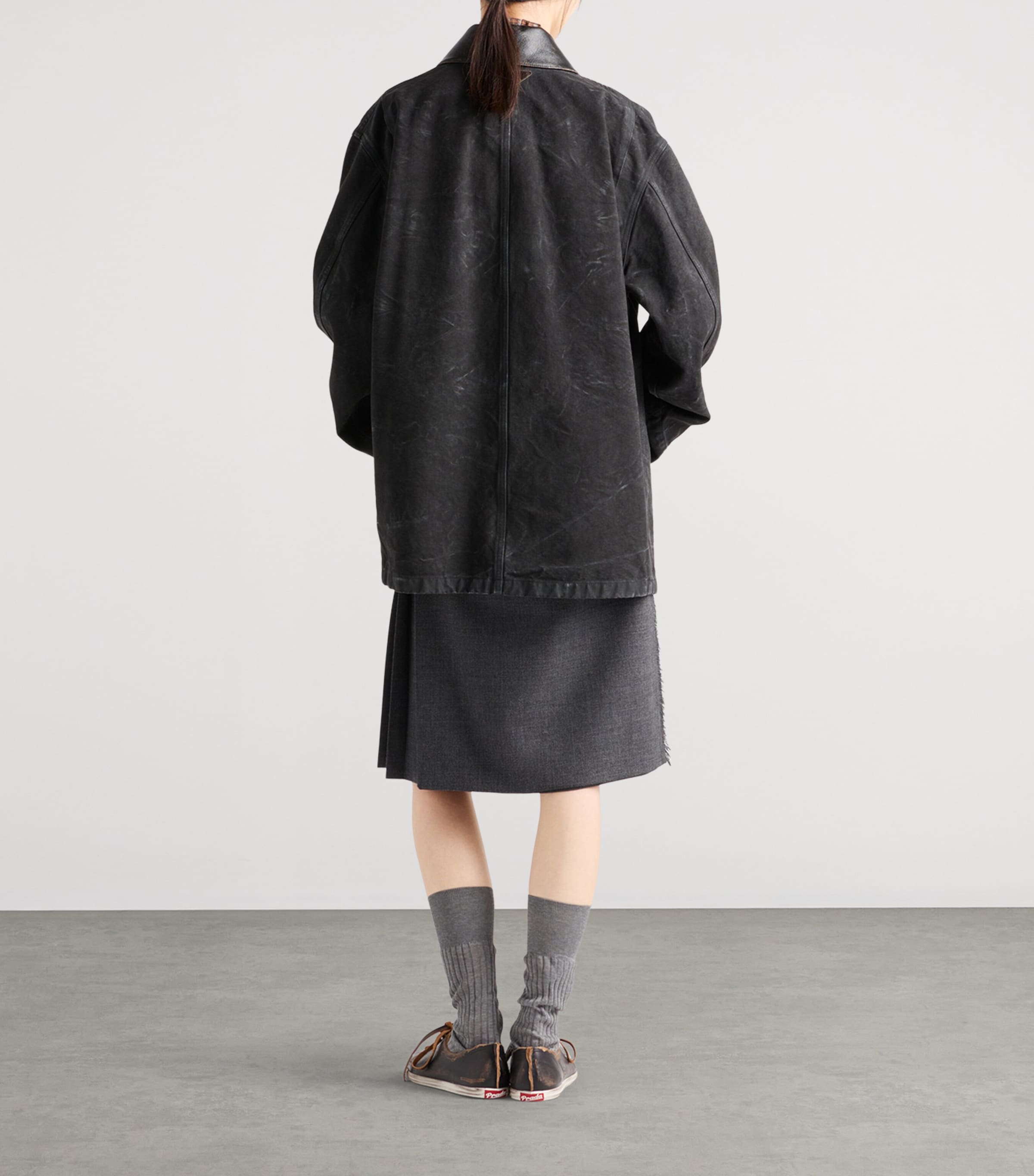 Canvas Oversized Jacket F0002 Image 5