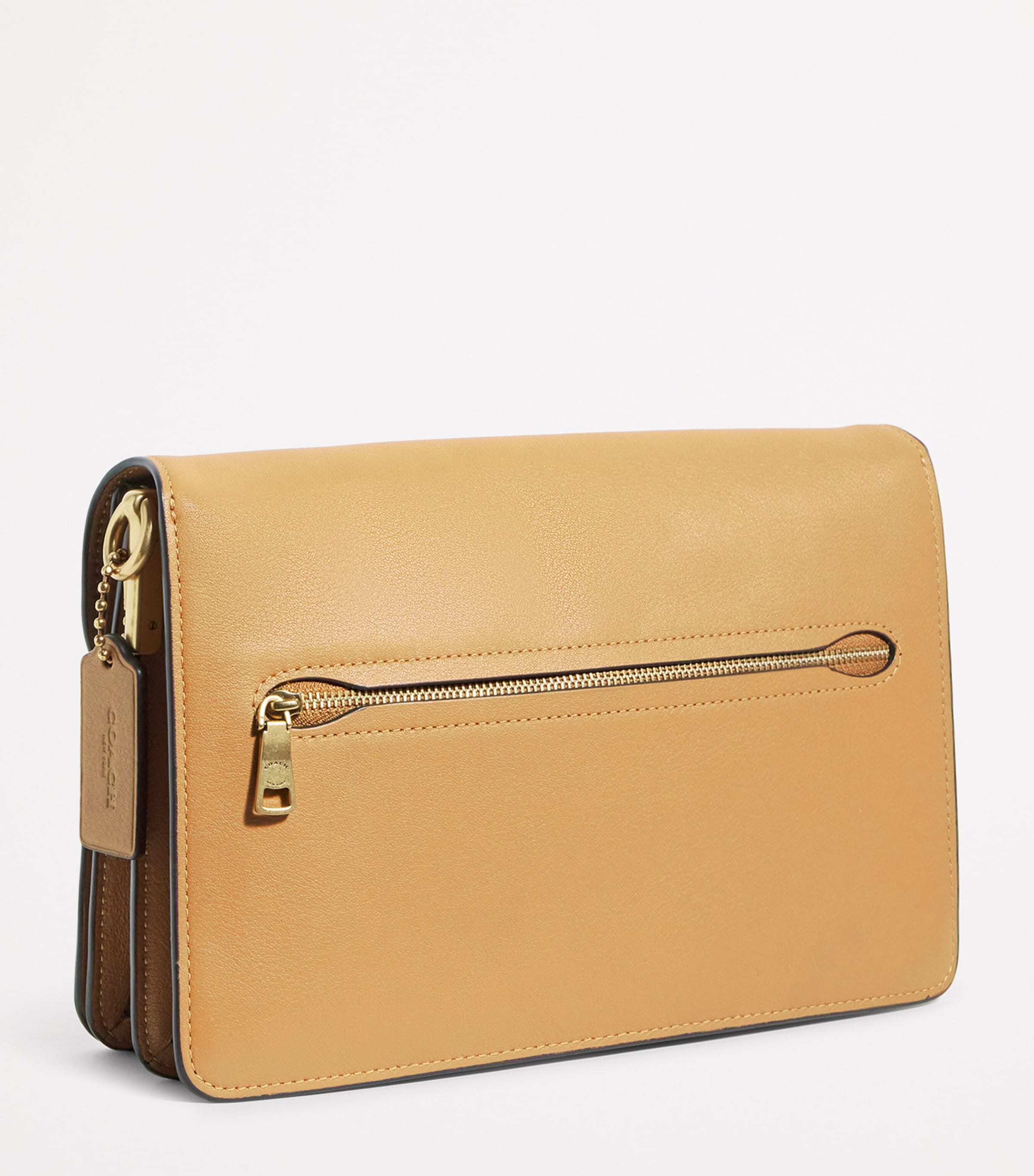 Coach Leather Soft Tabby Shoulder Bag Brown Image 2