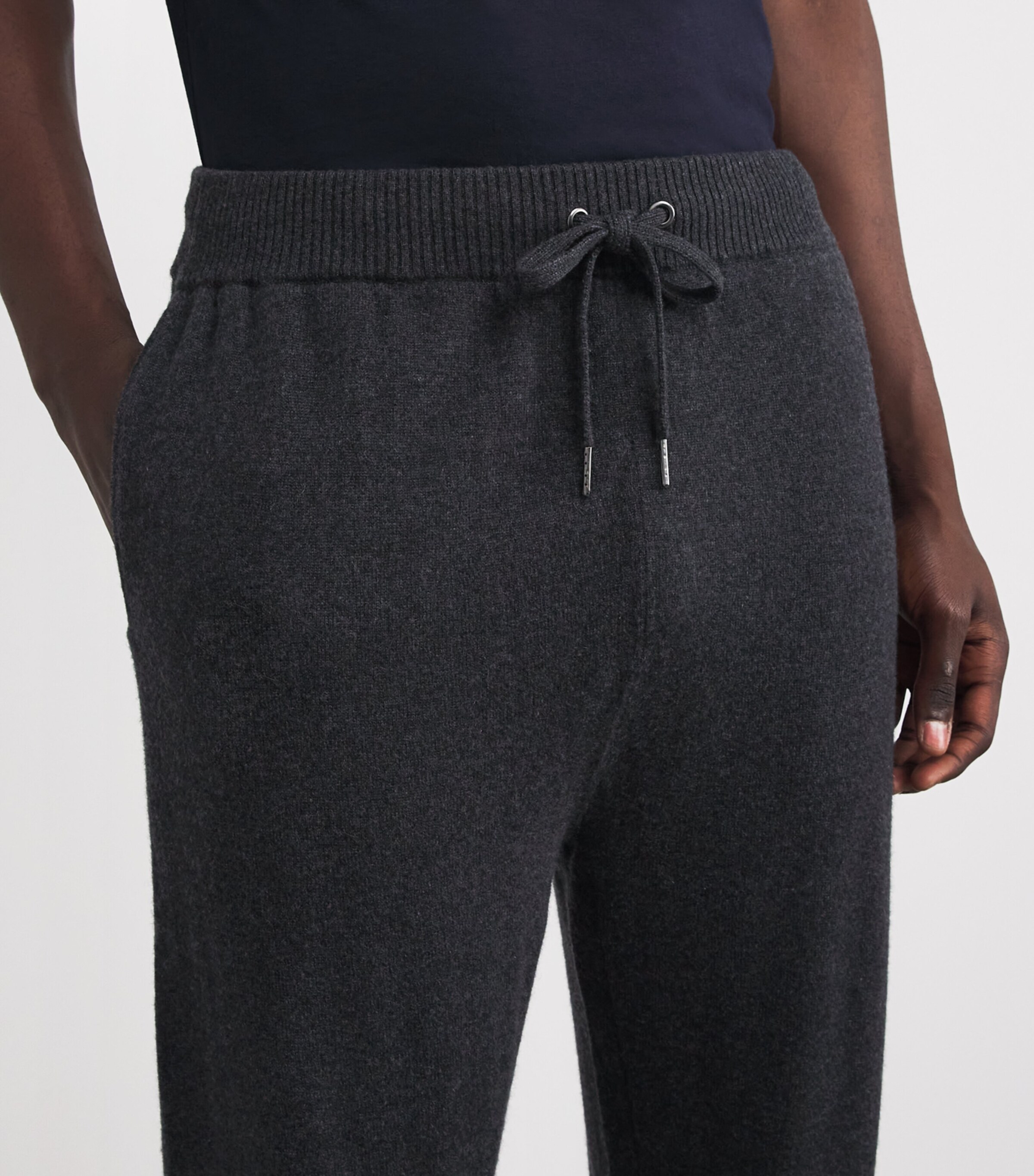 Cashmere Finley Sweatpants CHARCOAL Image 6