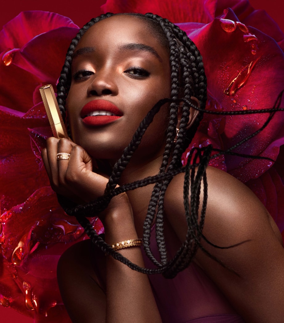 Guerlain KissKiss Honey-Infused Intense Lipstick Blooming Lily Image 9