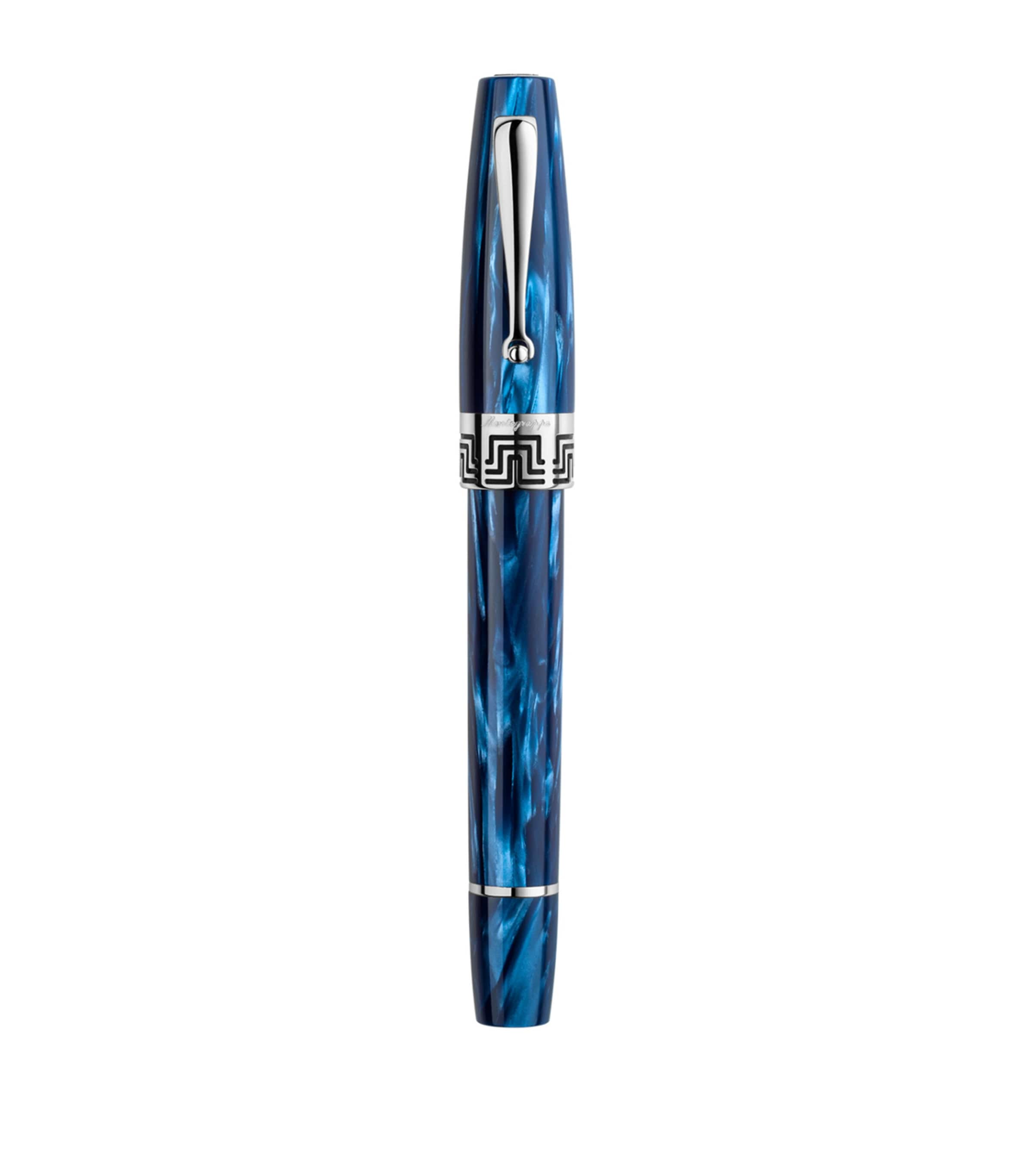 Sterling Silver-Trim Extra 30 Rollerball Pen BLUE Image 3