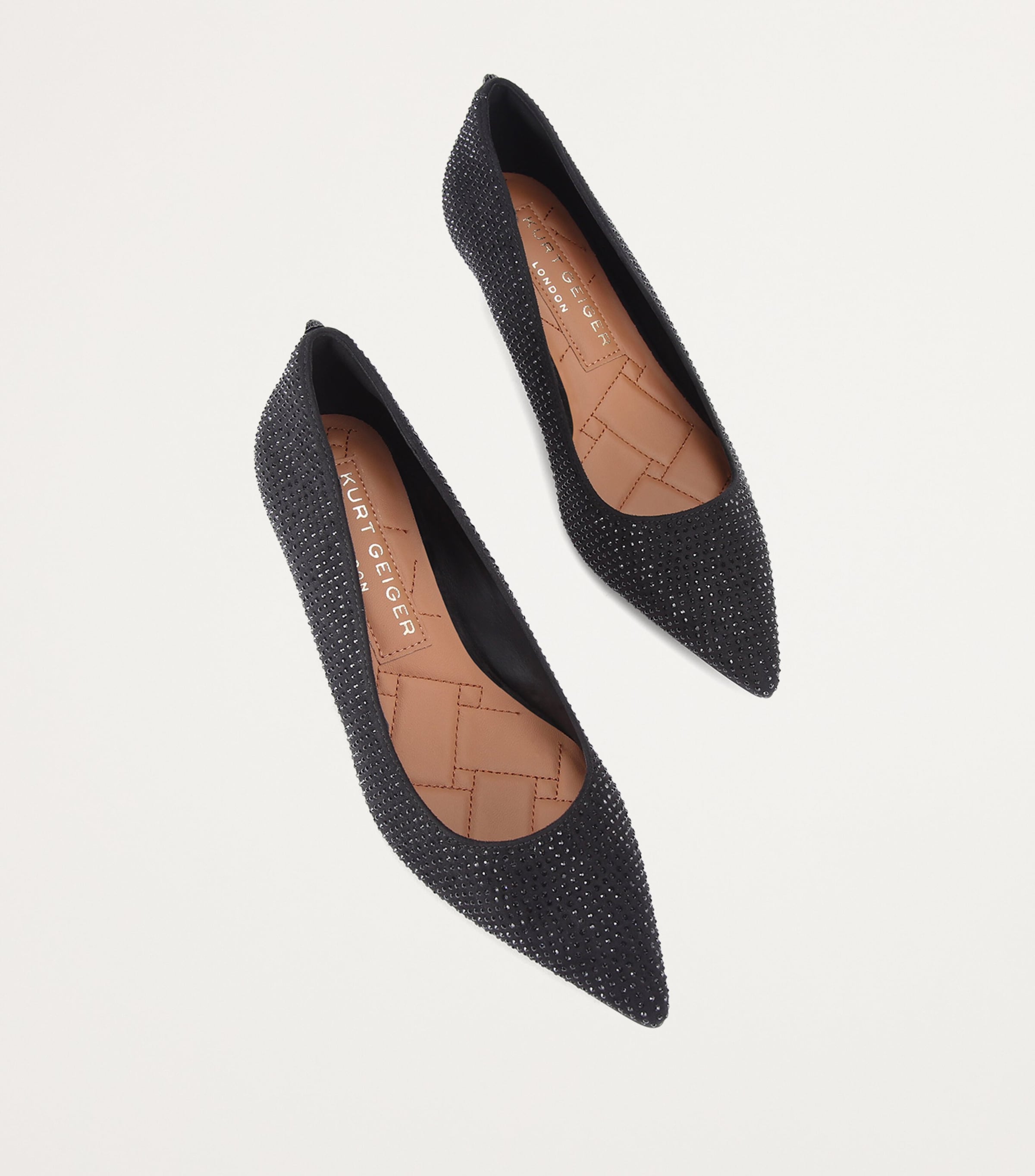 Kensington Flexi Pumps BLACK Image 4