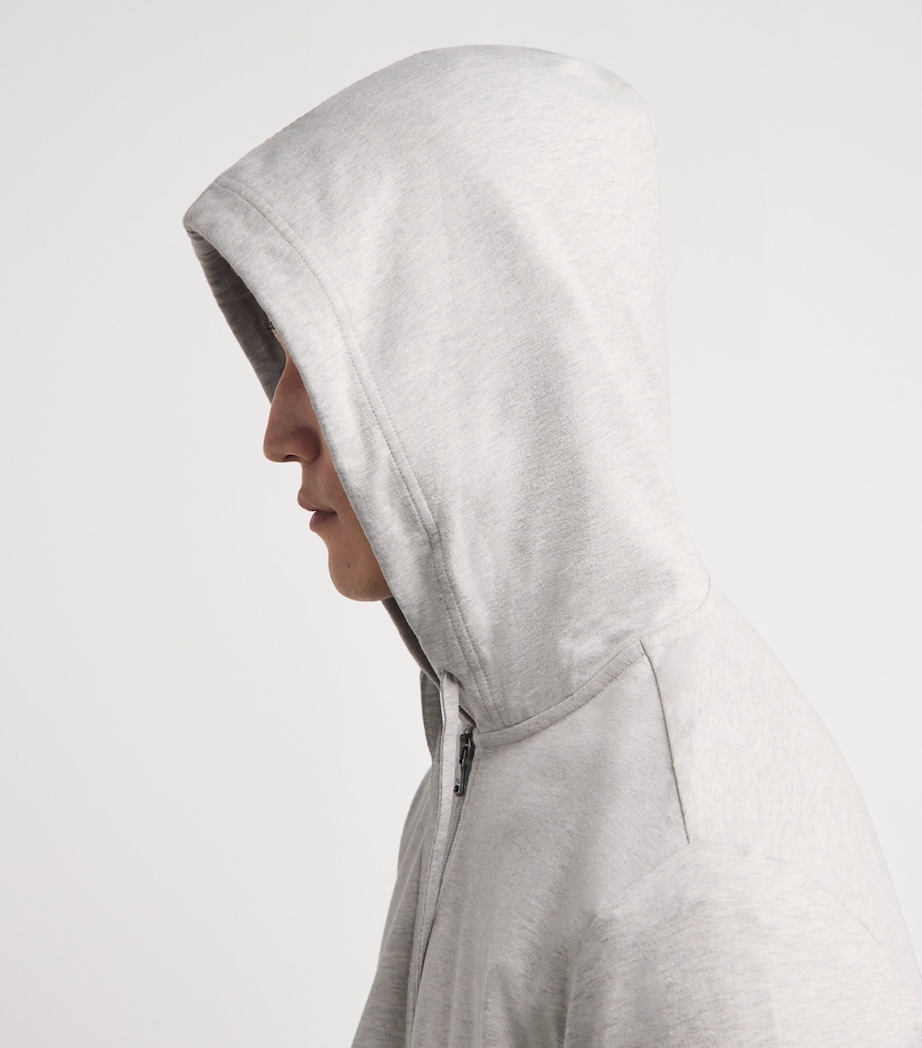 Polo Ralph Lauren Mens Lounge Zip-Up Hoodie Taylor Heather Image 3