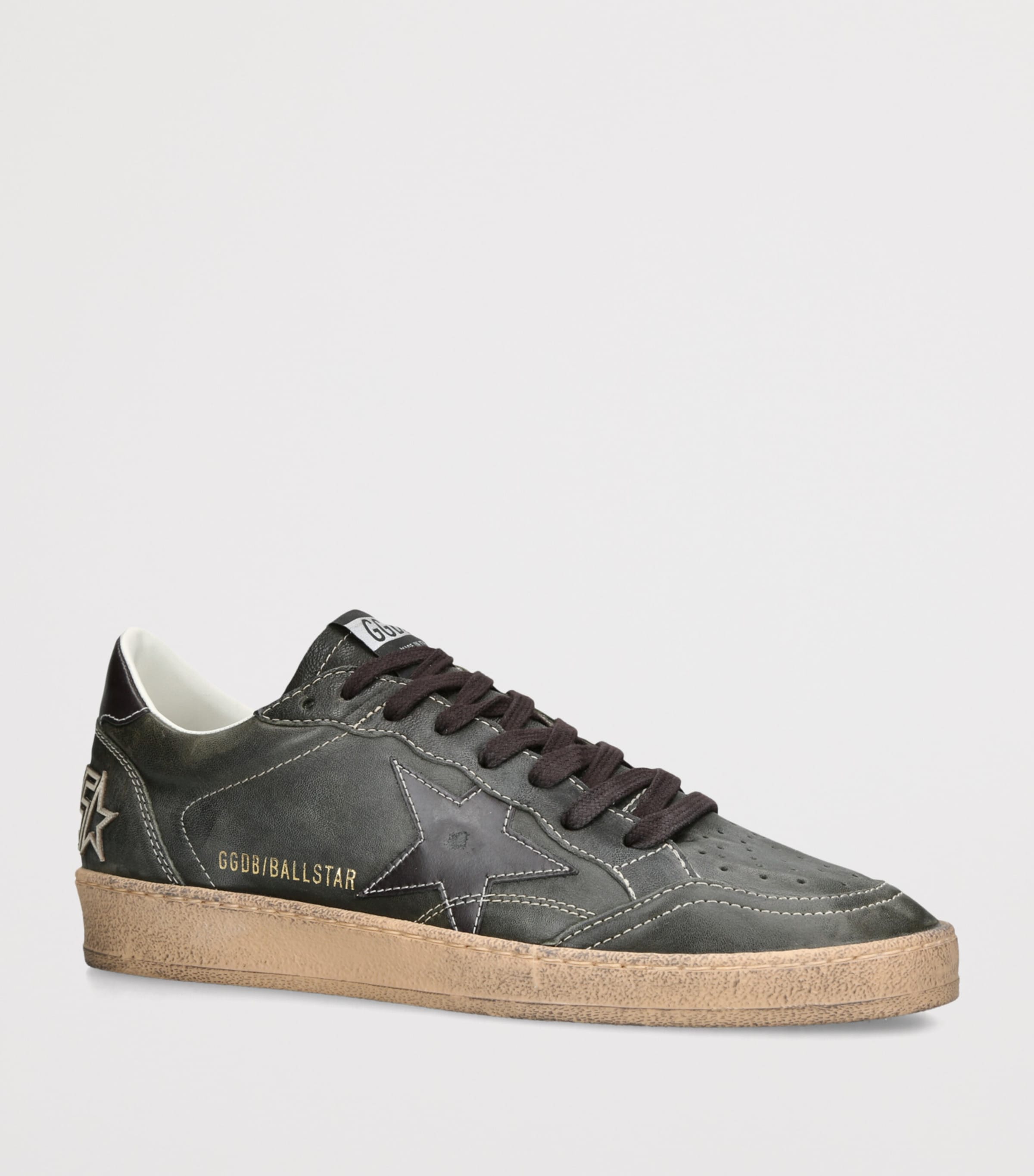Golden Goose Nappa Leather Ball Star Sneakers Blk/other Image 2