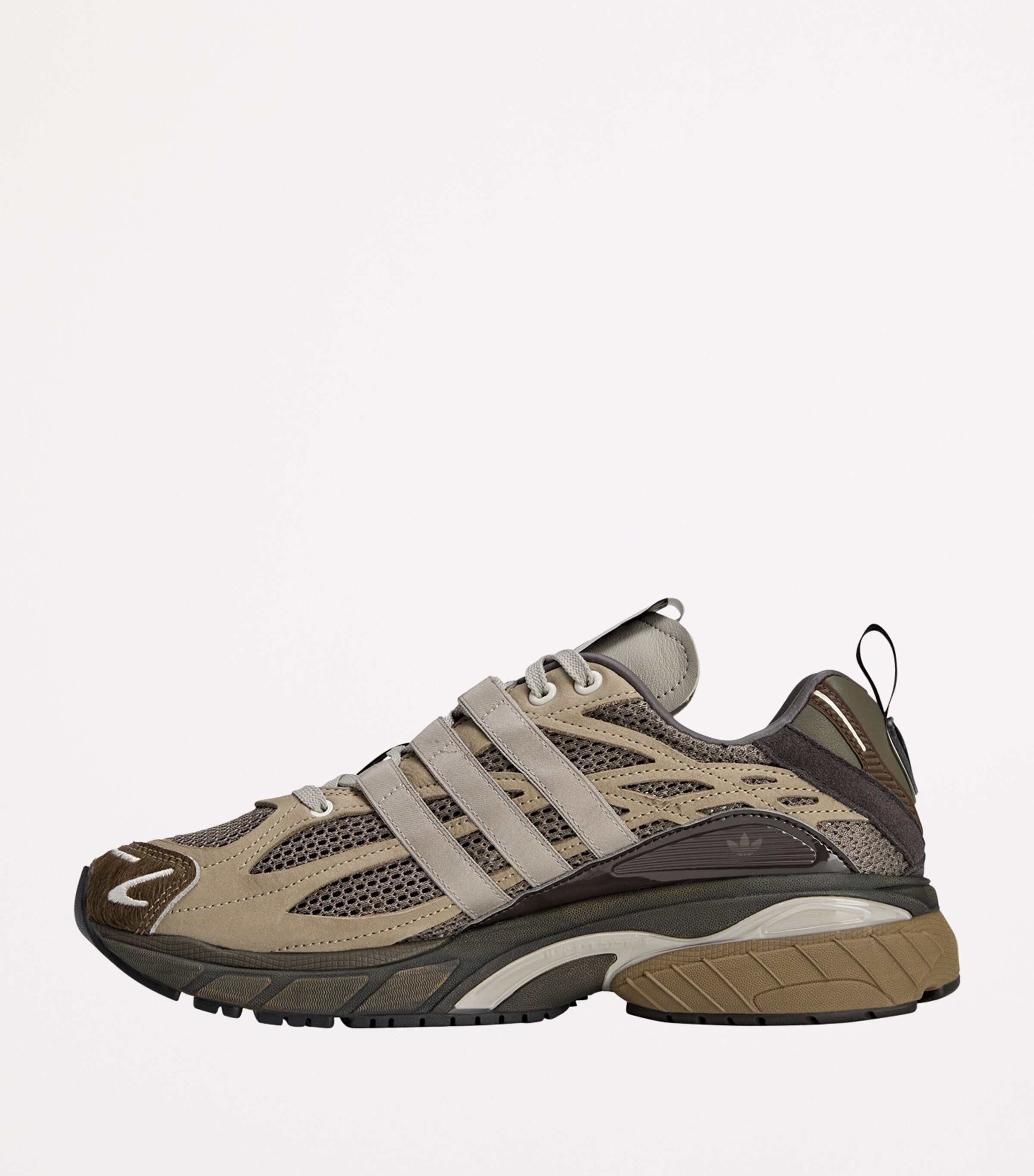adidas Mens x Song For The Mute Adistar Cushion Sneakers Simpl/night/lt Brown Image 7