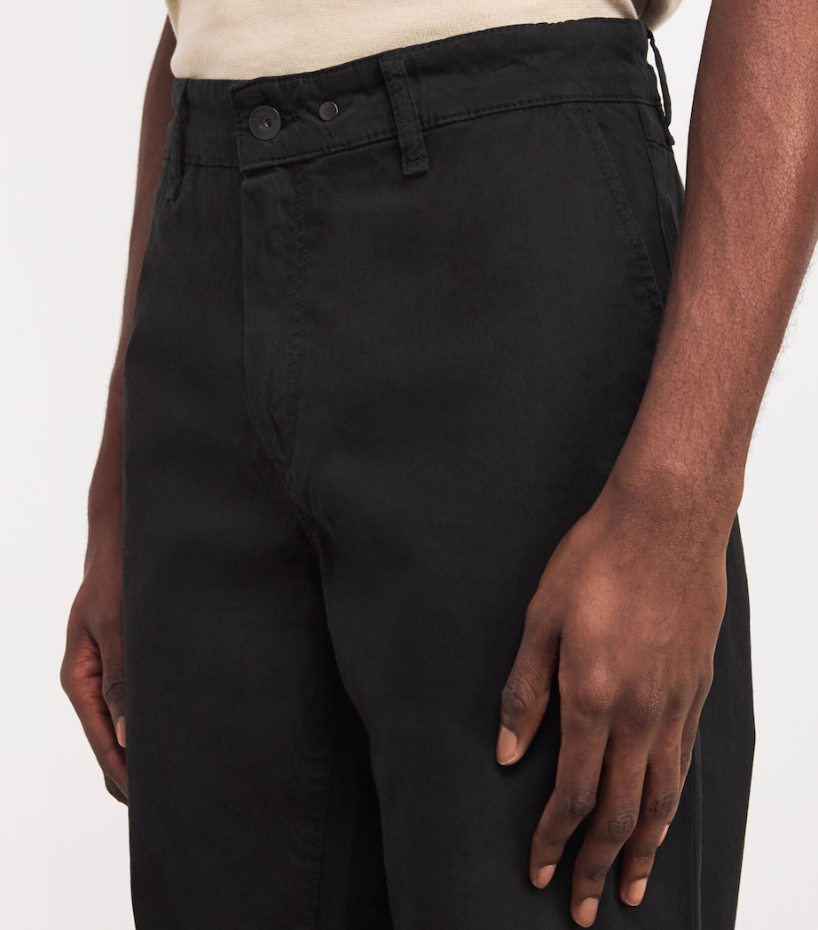 Stretch-Cotton Chinos BLACK Image 6