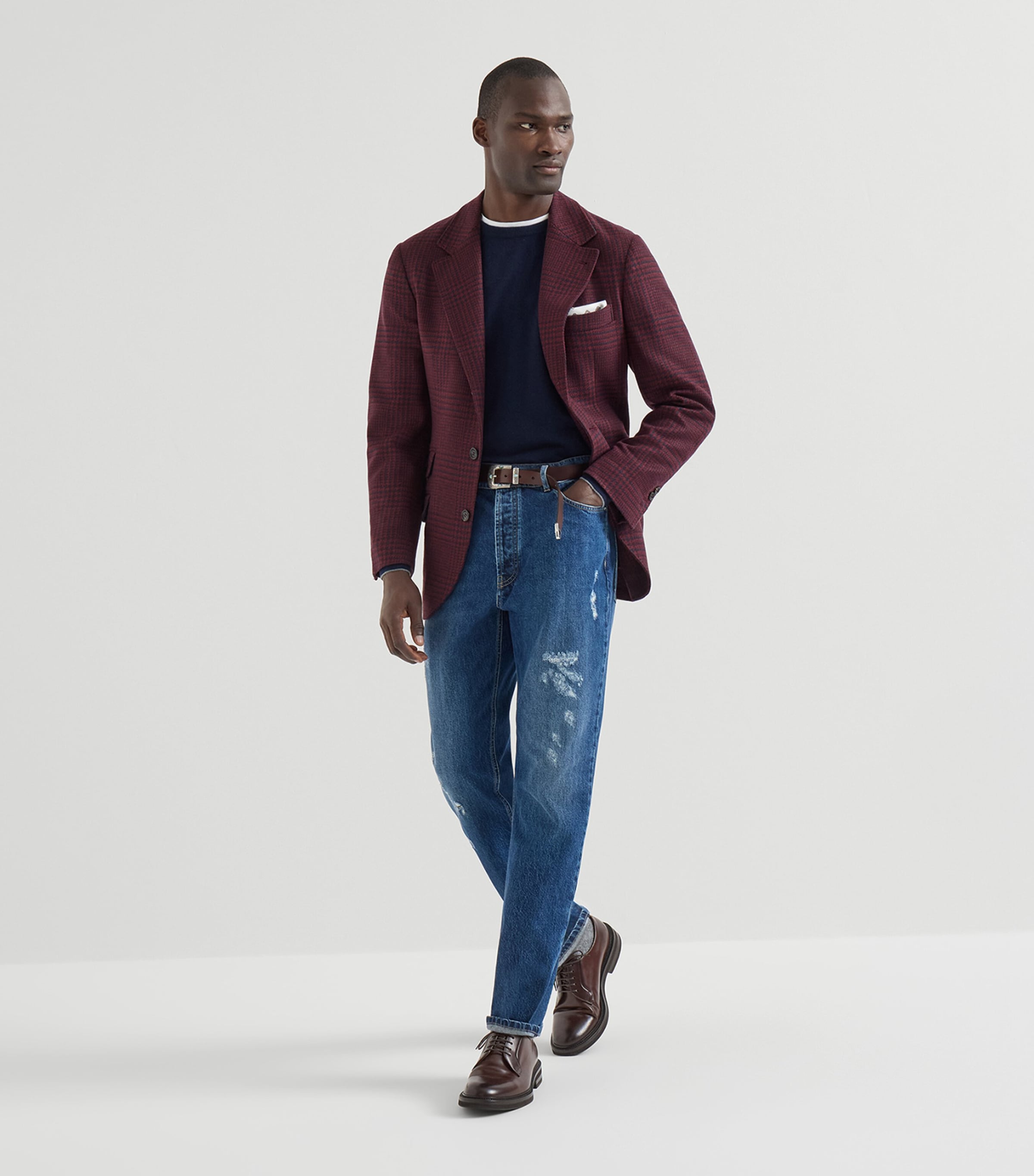 Brunello Cucinelli Mens Cashmere Sweater Image 2