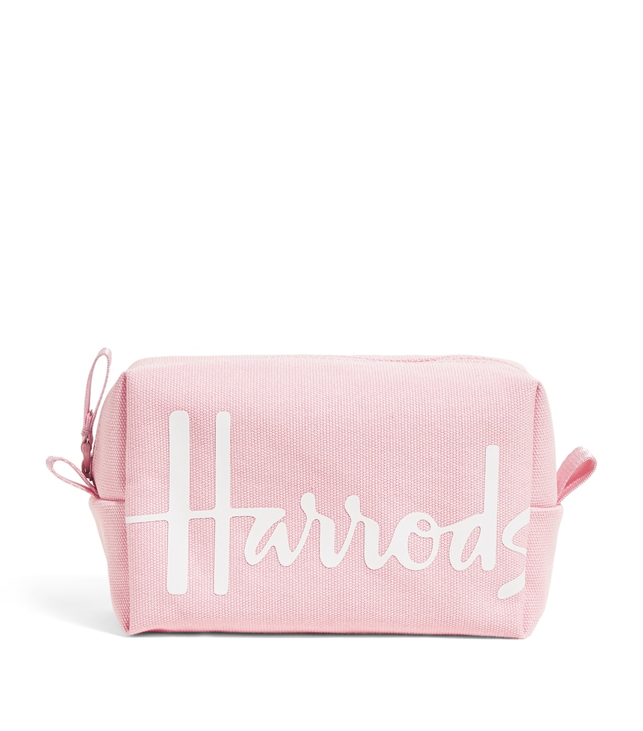 Cotton Logo Cosmetics Bag LIGHT PINK Image 1