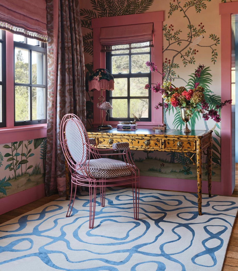 x Ken Fulk Sonic Wave Rug (2.74m x 1.83m) BLUE Image 4