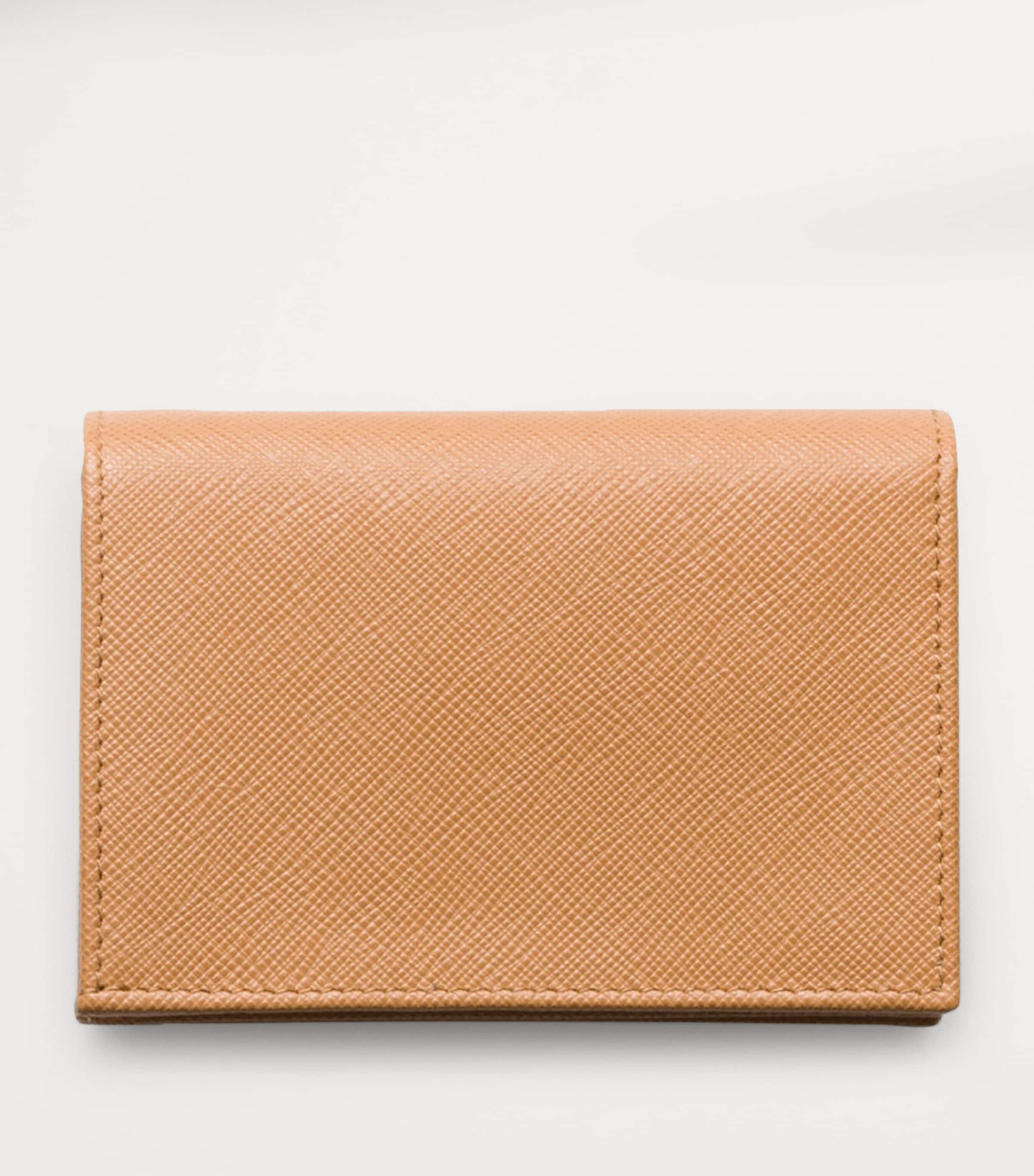 Small Saffiano Leather Wallet F0018 Image 3