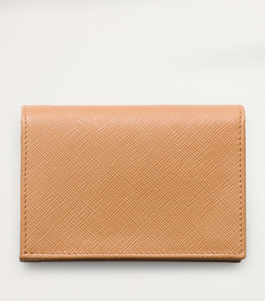 Small Saffiano Leather Wallet F0018 Image 3