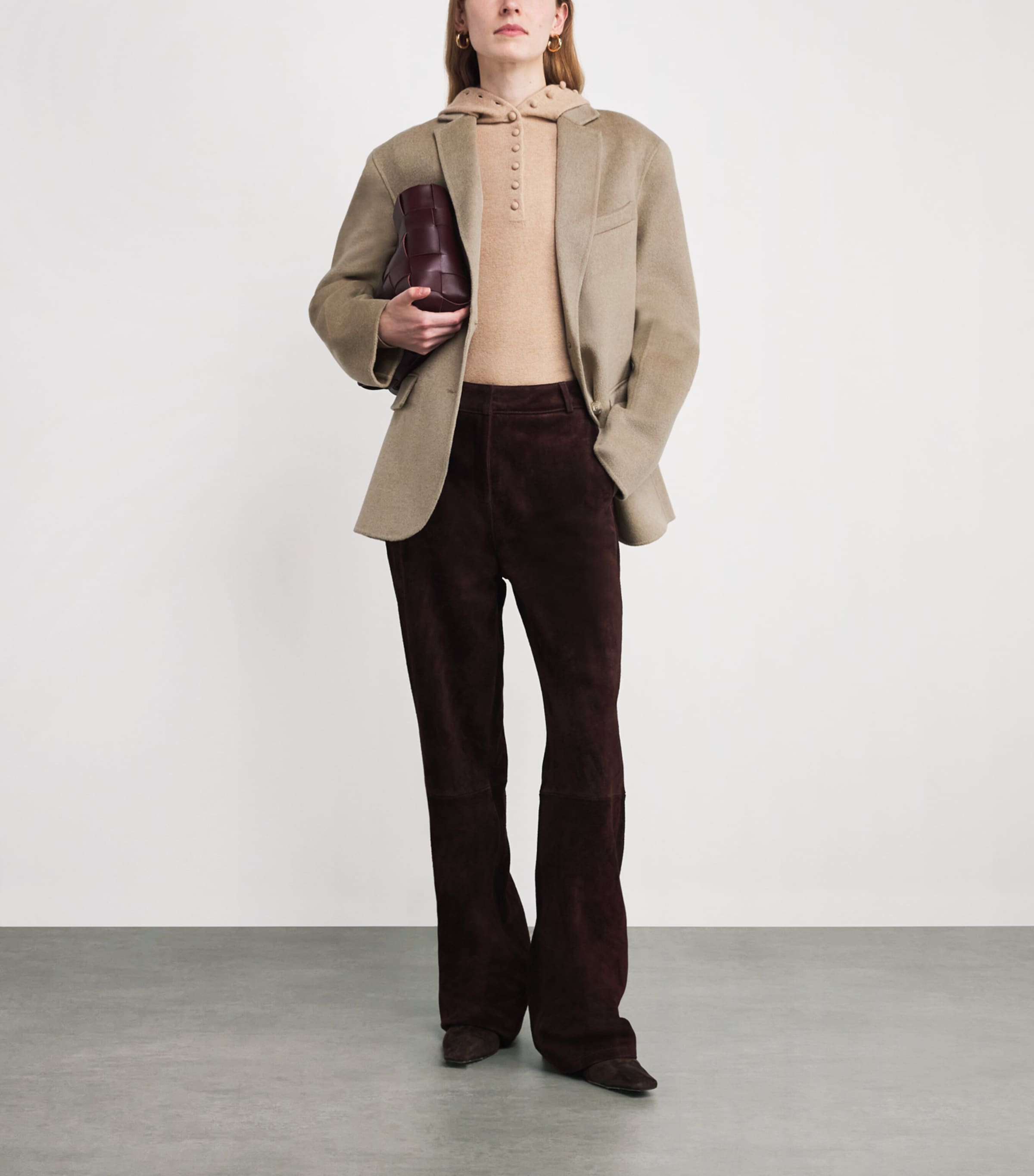 Wool-Cashmere Quinn Blazer BEIGE Image 2