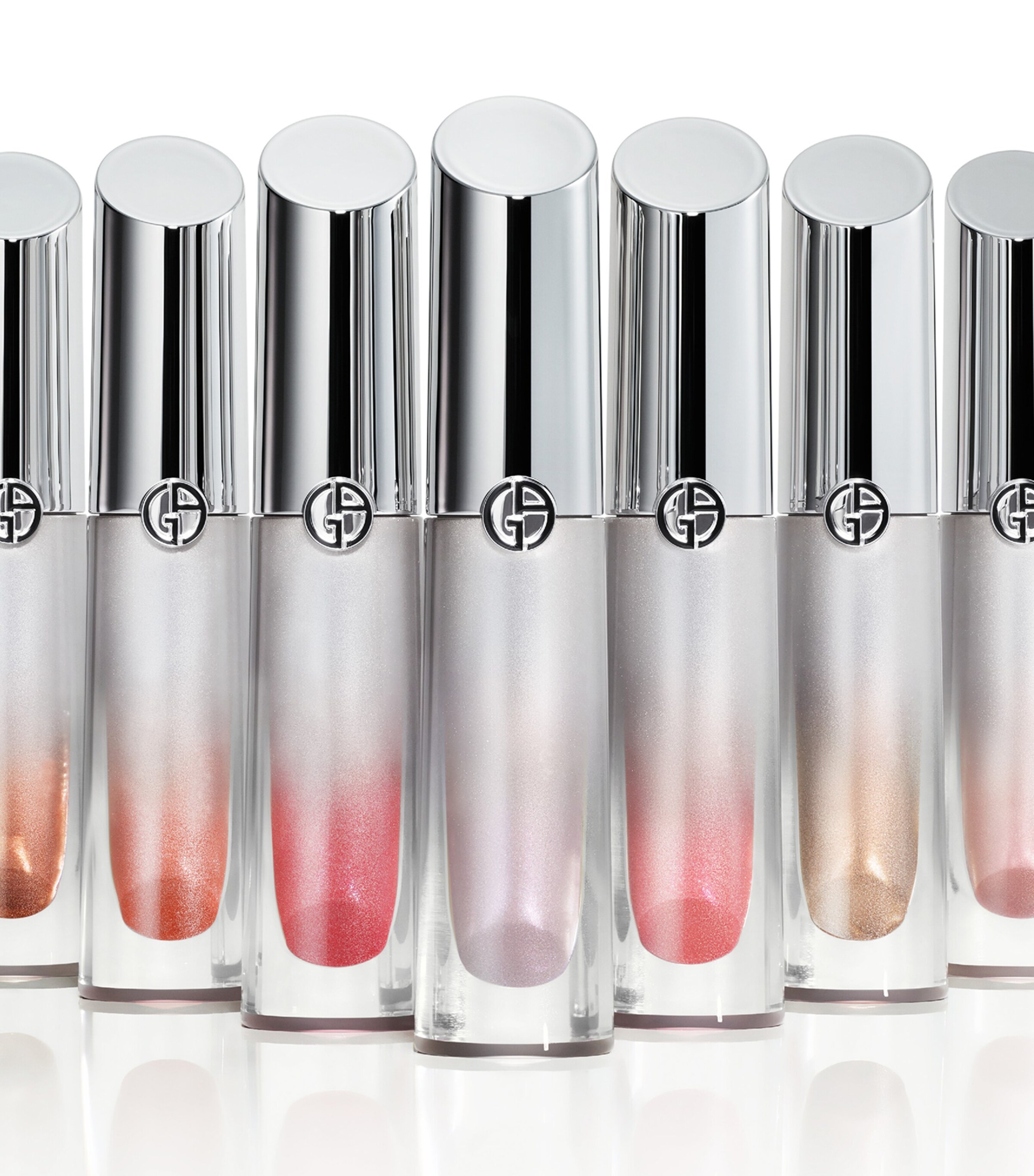 Armani Prisma Glass Icy Plumper Lip Gloss ROSEWOOD FROST Image 7