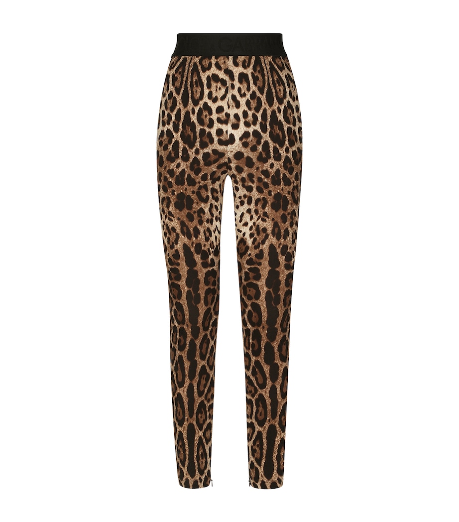 Leopard-Print Leggings HY13M-LEO NEW Image 1