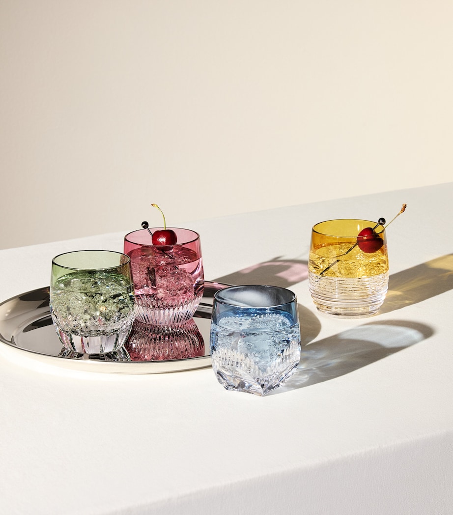 Set of 4 Crystal Mixology Tumblers (255ml) MULTI Image 2