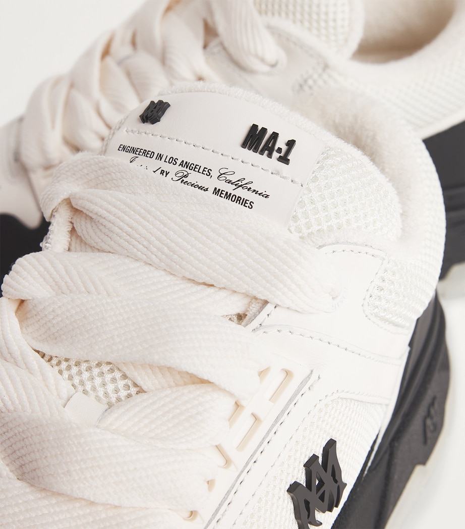 AMIRI Leather MA-1 Sneakers Black Image 7