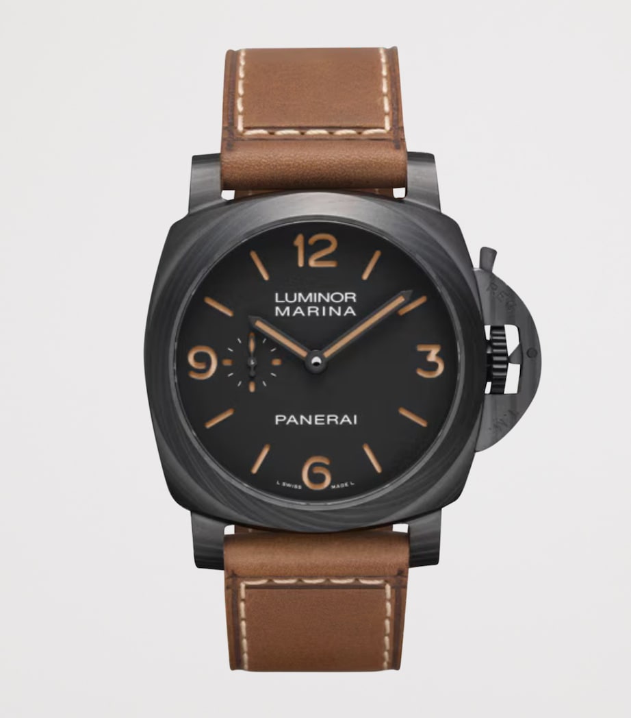 Panerai Carbotech Luminor Marina Watch 44mm Black Image 1