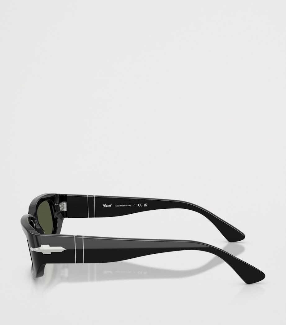 Persol Mel Pillow Sunglasses Black Image 3