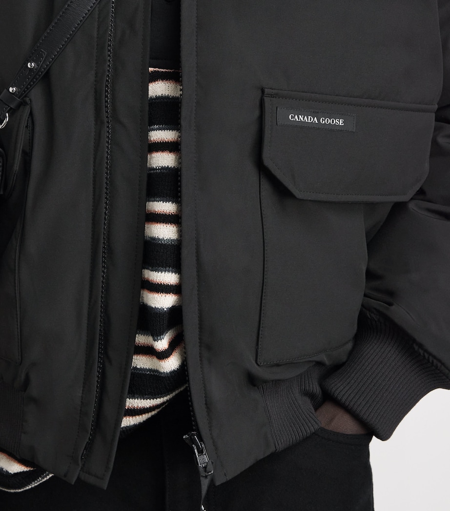 Canada Goose Mens Down Mimico Bomber Jacket Black Image 3