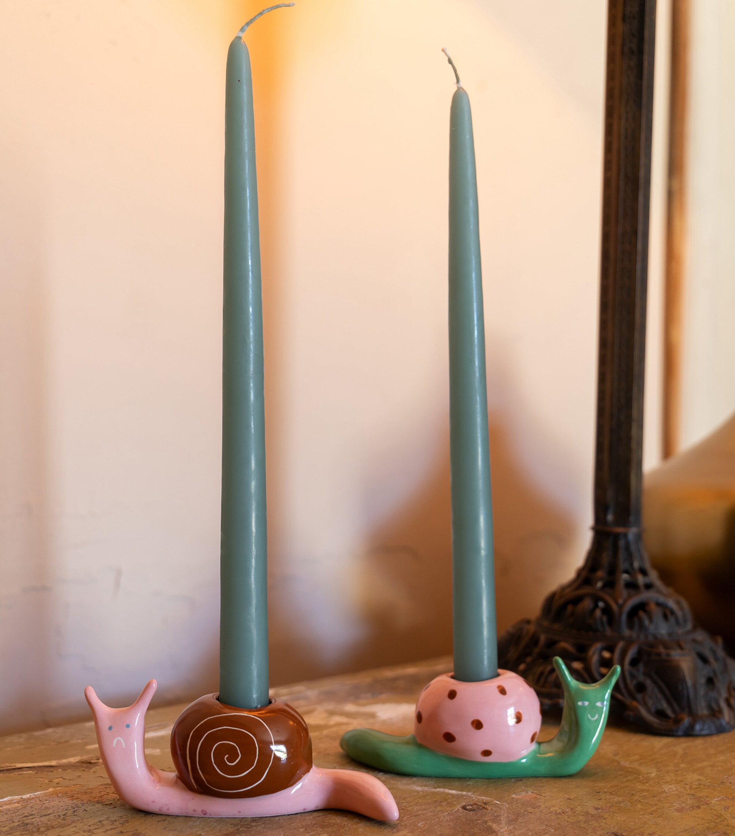 The Hard Shell Candle Holders (Set of 2) MULTI Image 2