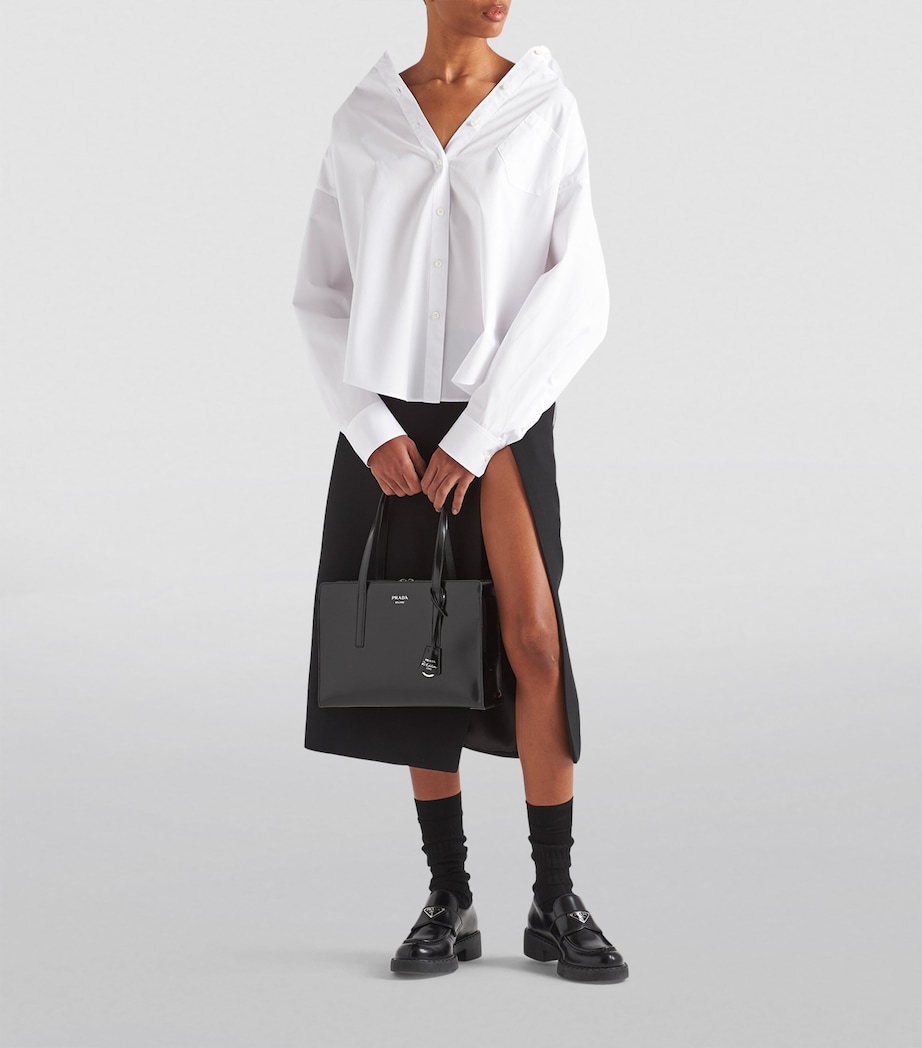 Back-Logo Oversized Shirt F0009 Image 2