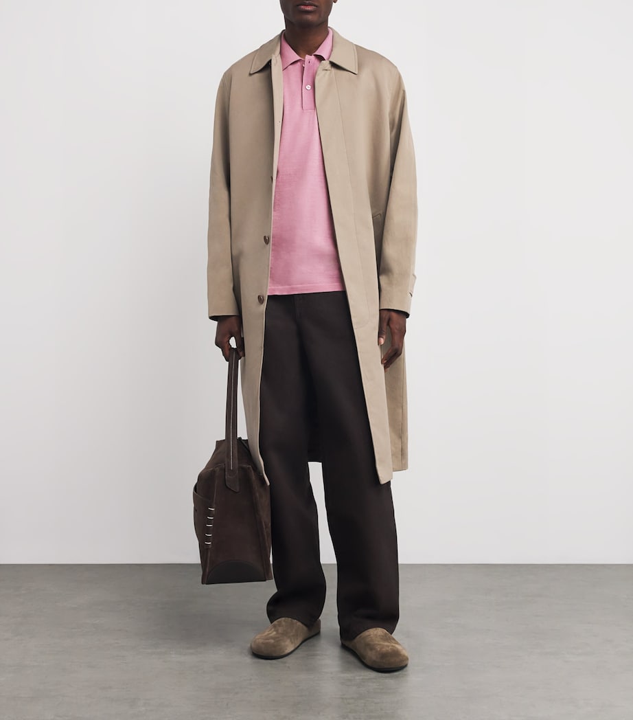 Wool-Blend Sarowan Polo Shirt ORCHID HAZE Image 2