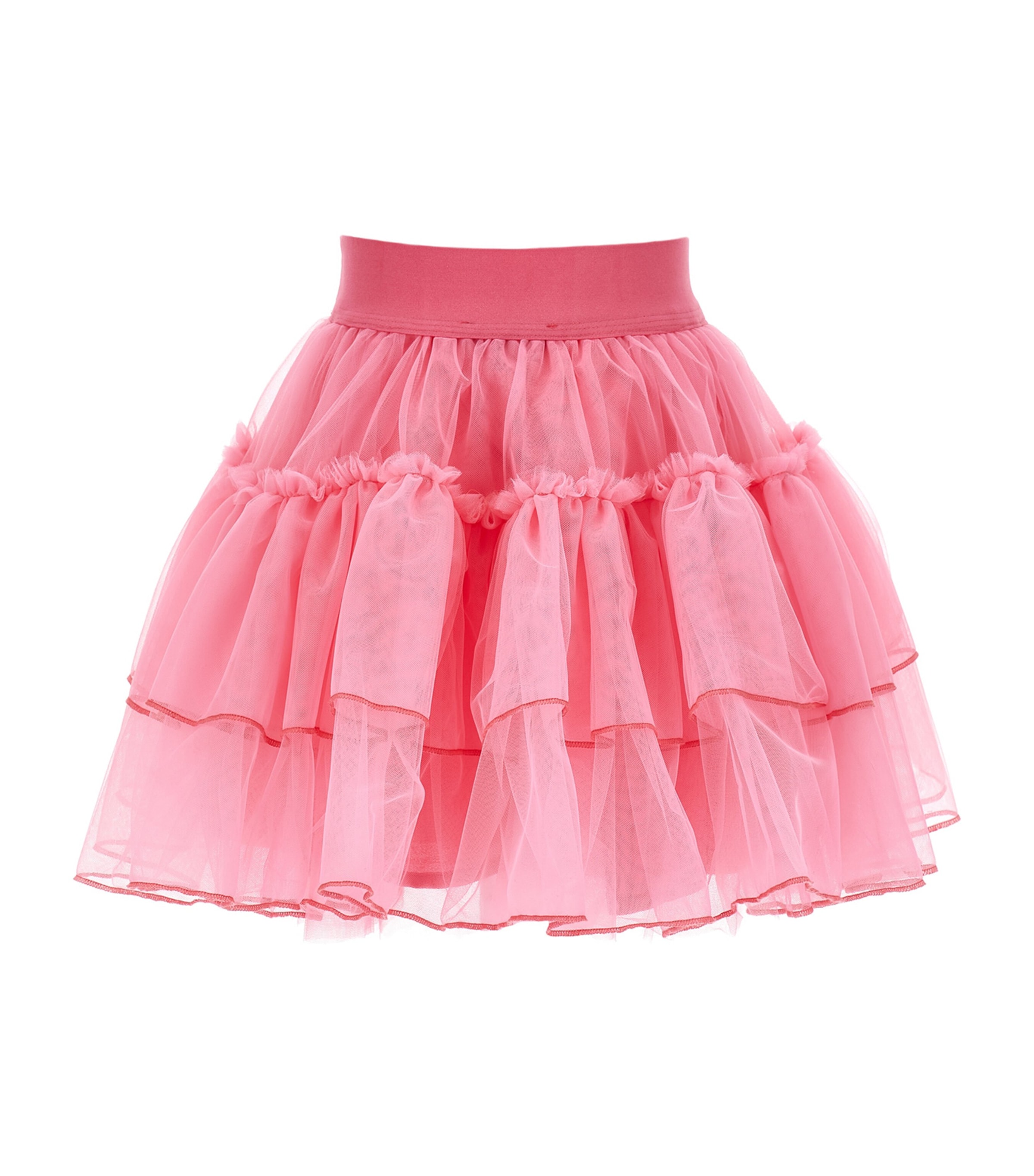 Monnalisa Kids' X Barbie Tulle Skirt In Pink