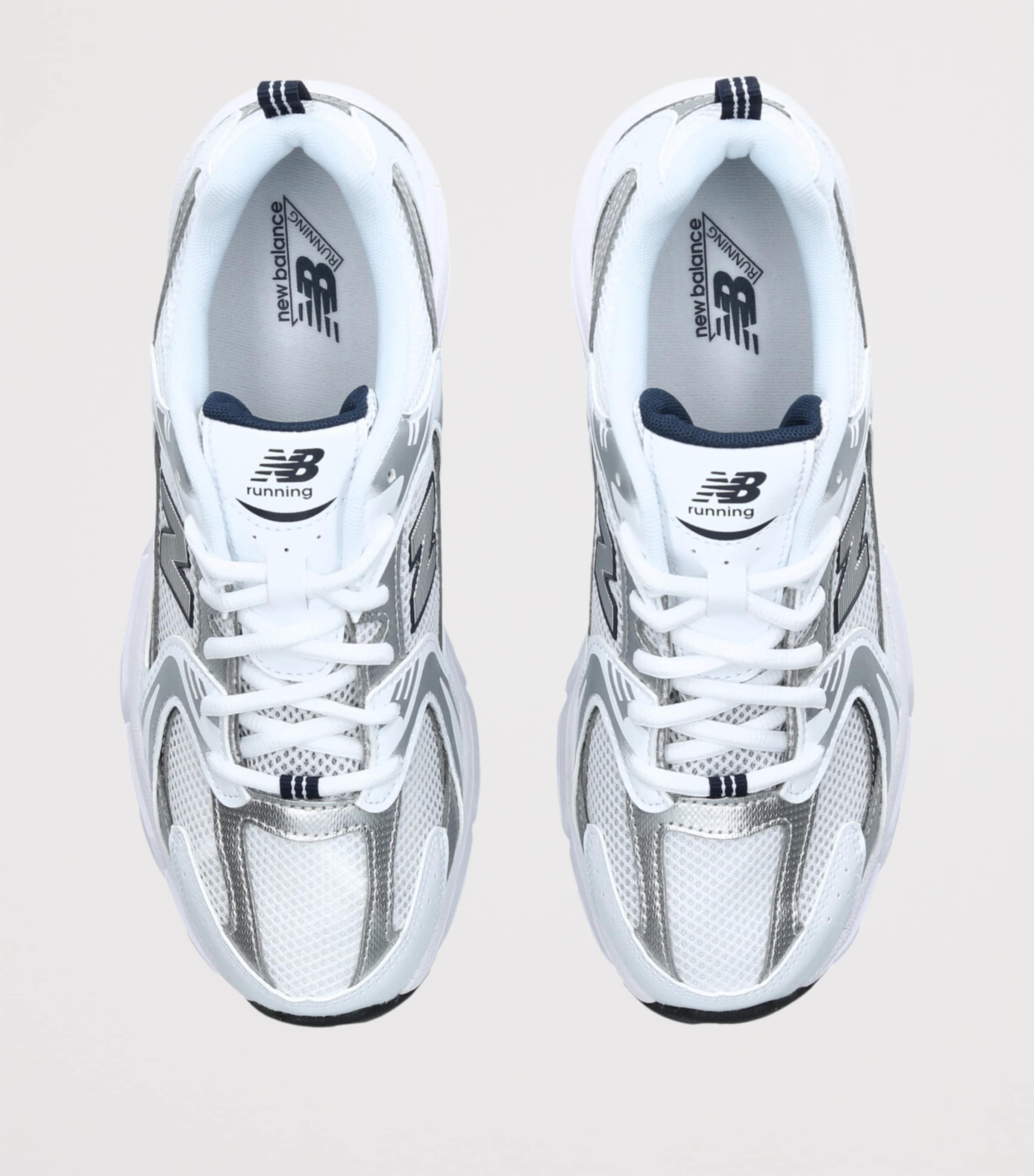 530 Lace-Up Sneakers WHITE/NAVY Image 4