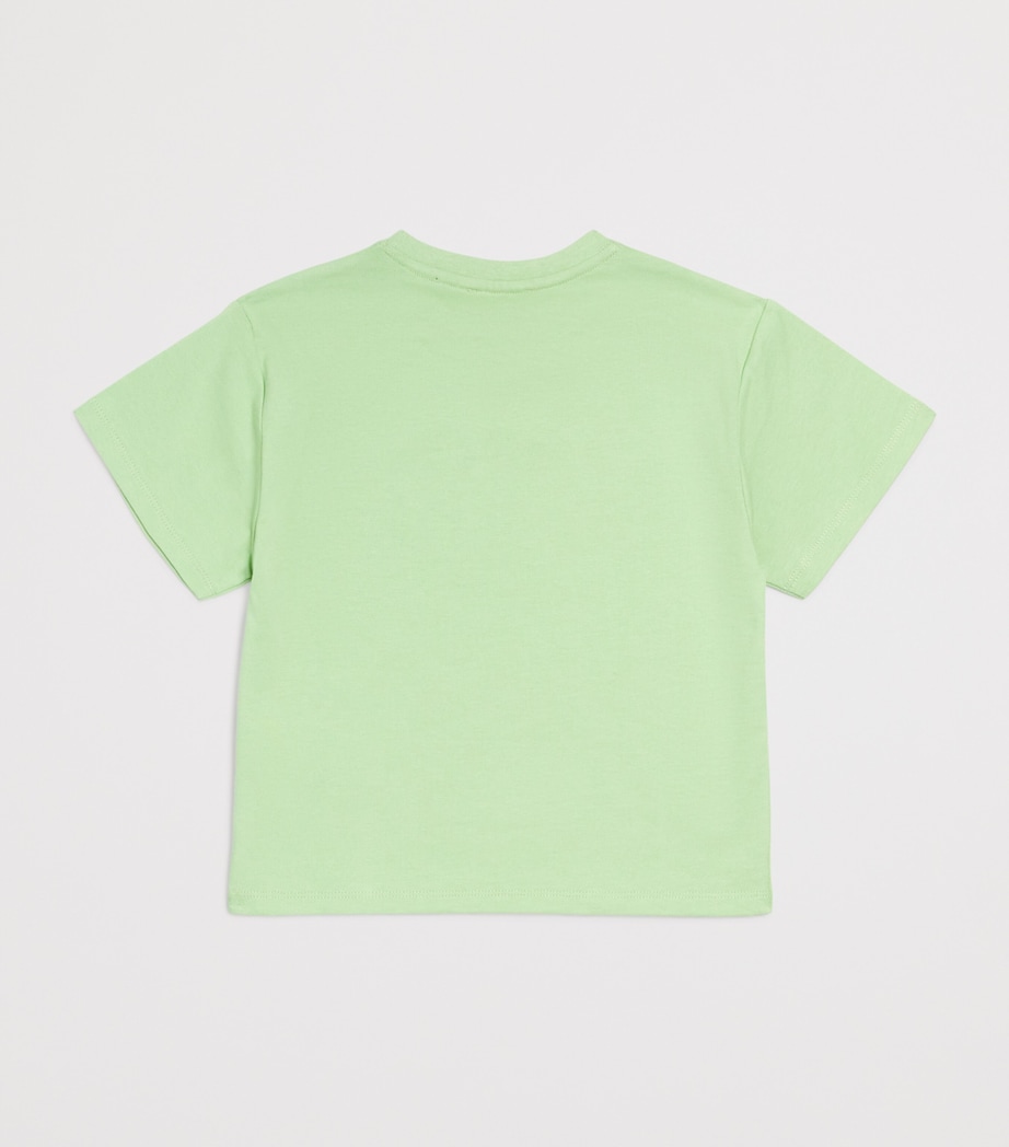Cotton Fuji Logo T-Shirt (2-14 Years) 61BQUIET GREEN Image 2