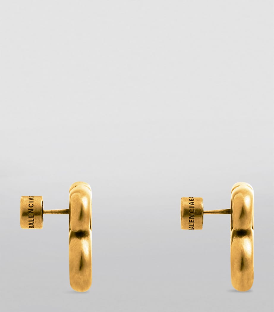 Balenciaga Monaco BB Stud Earrings Image 4