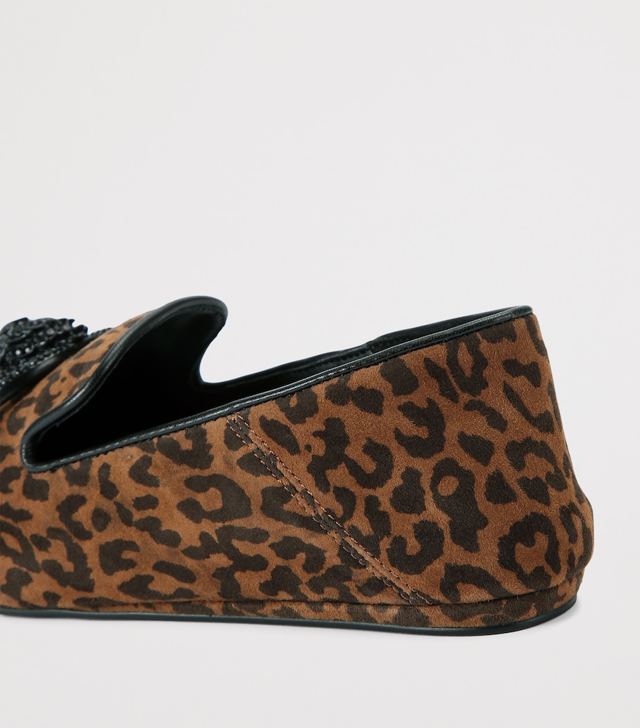 Suede Chelsea Point Loafers DK.BRN COM Image 2