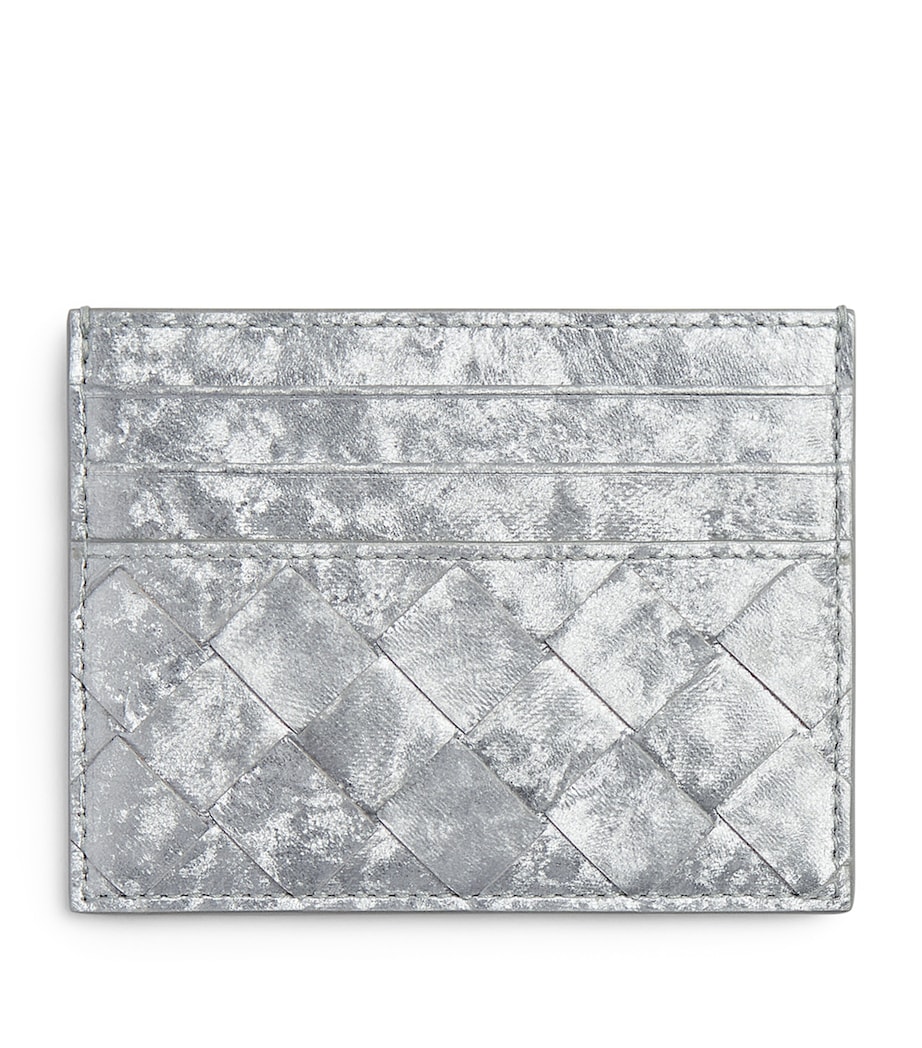 Lambskin Intrecciato Card Holder 8101 Image 1