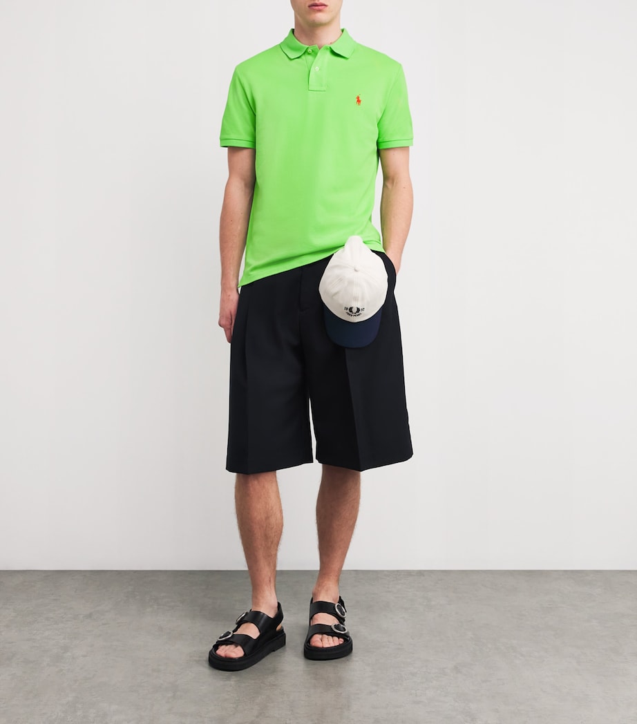 Polo Pony Polo Shirt GREEN Image 2